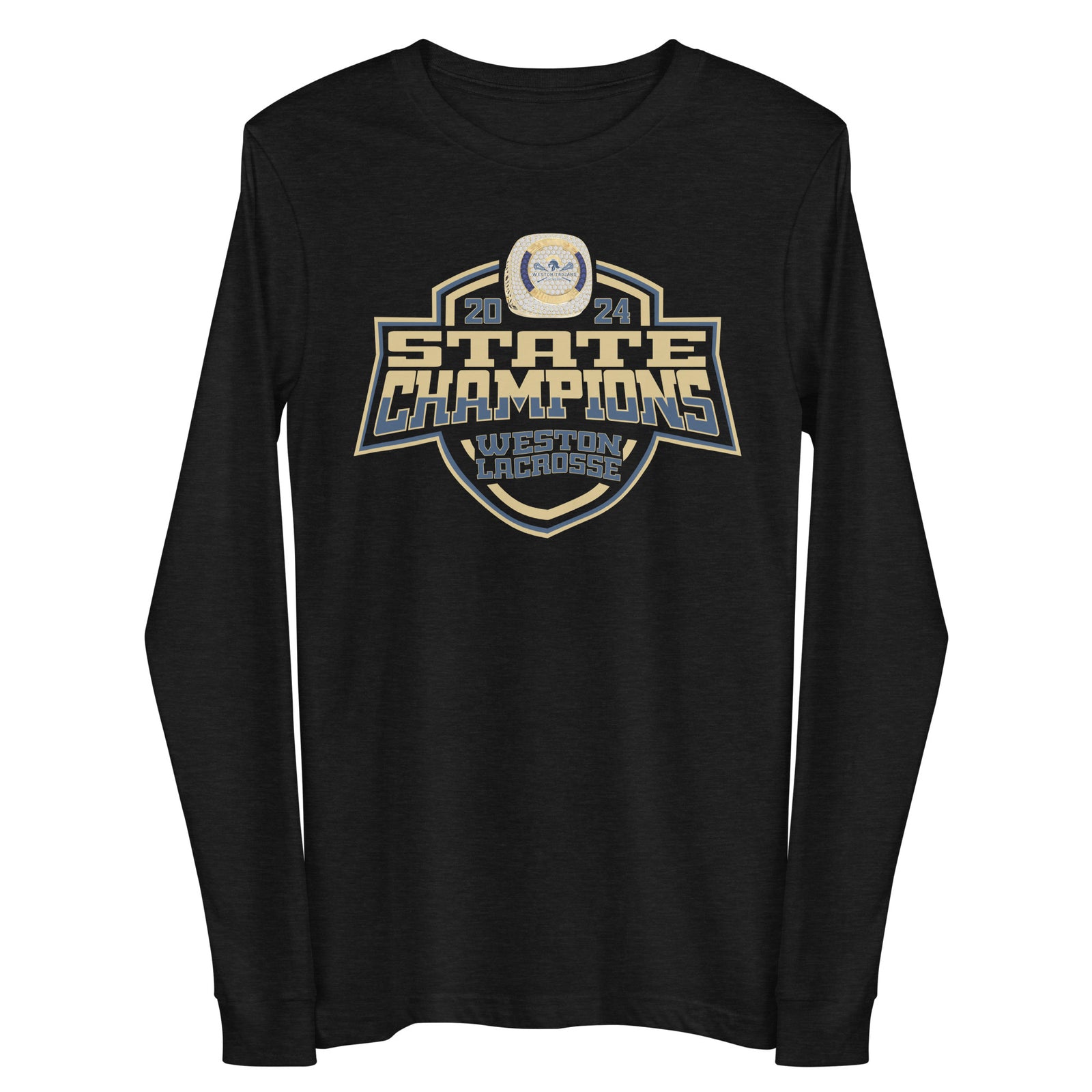Weston High School Lacrosse -Men's 2024 Unisex Long Sleeve Tee