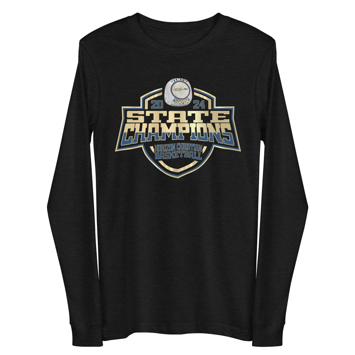 Horizon Christian Academy High School Basketball -Women's 2024 Unisex Long Sleeve Tee