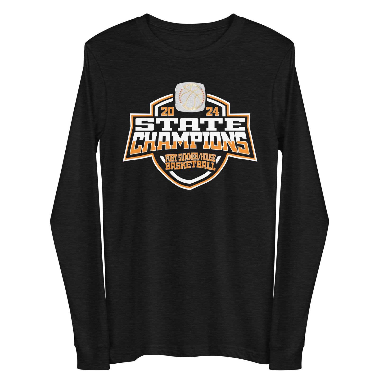 Fort Sumner/House High School (co-op) Basketball -Women's 2024 Unisex Long Sleeve Tee