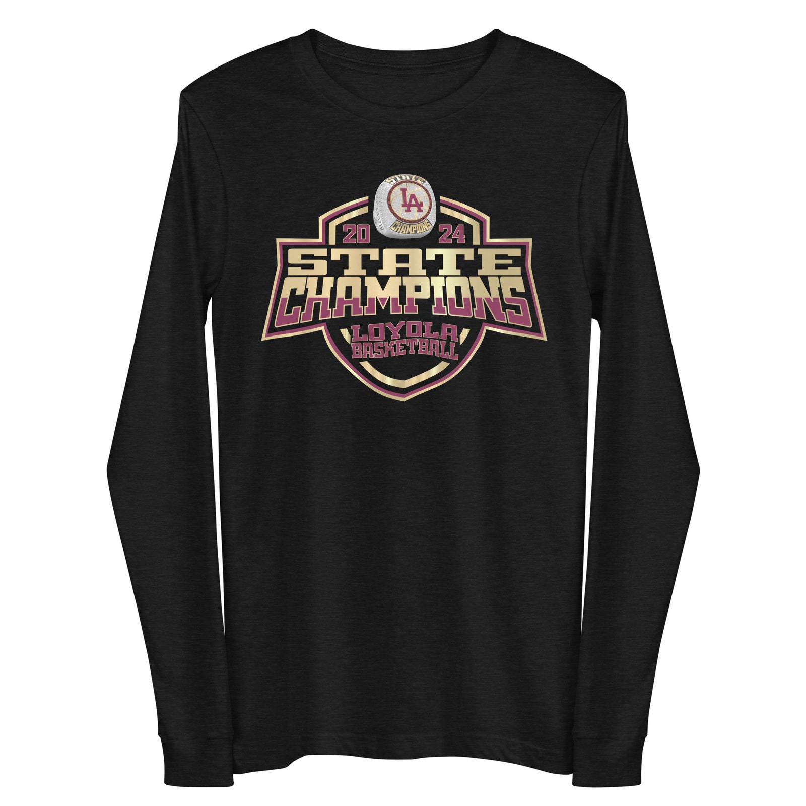 Loyola Academy Basketball -Women's 2024 Unisex Long Sleeve Tee