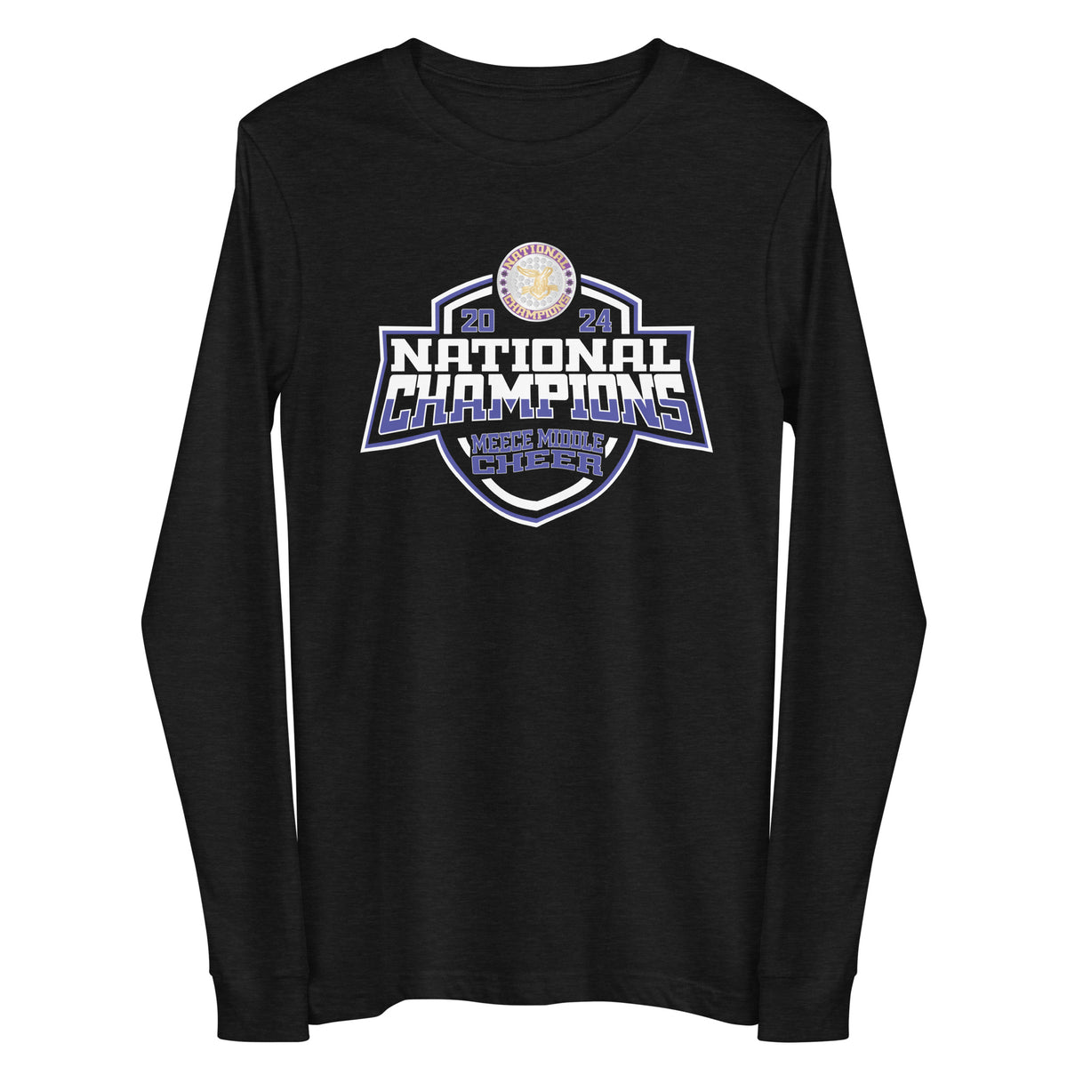 Meece Middle School Cheer 2024 Unisex Long Sleeve Tee
