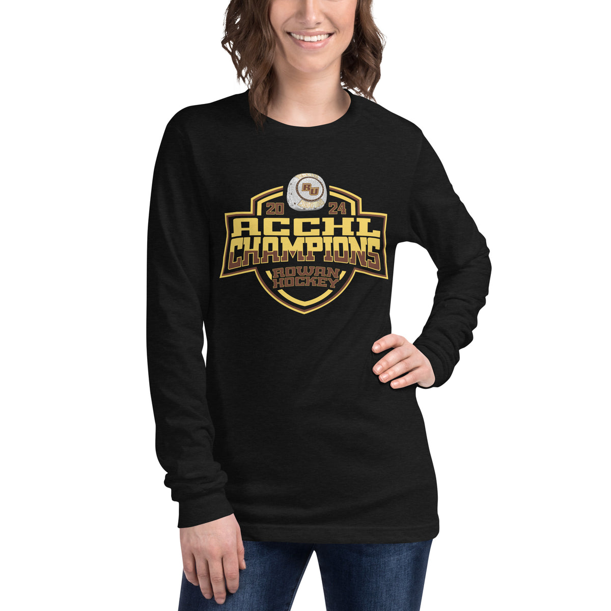 Rowan University Hockey -Men's 2024 Unisex Long Sleeve Tee