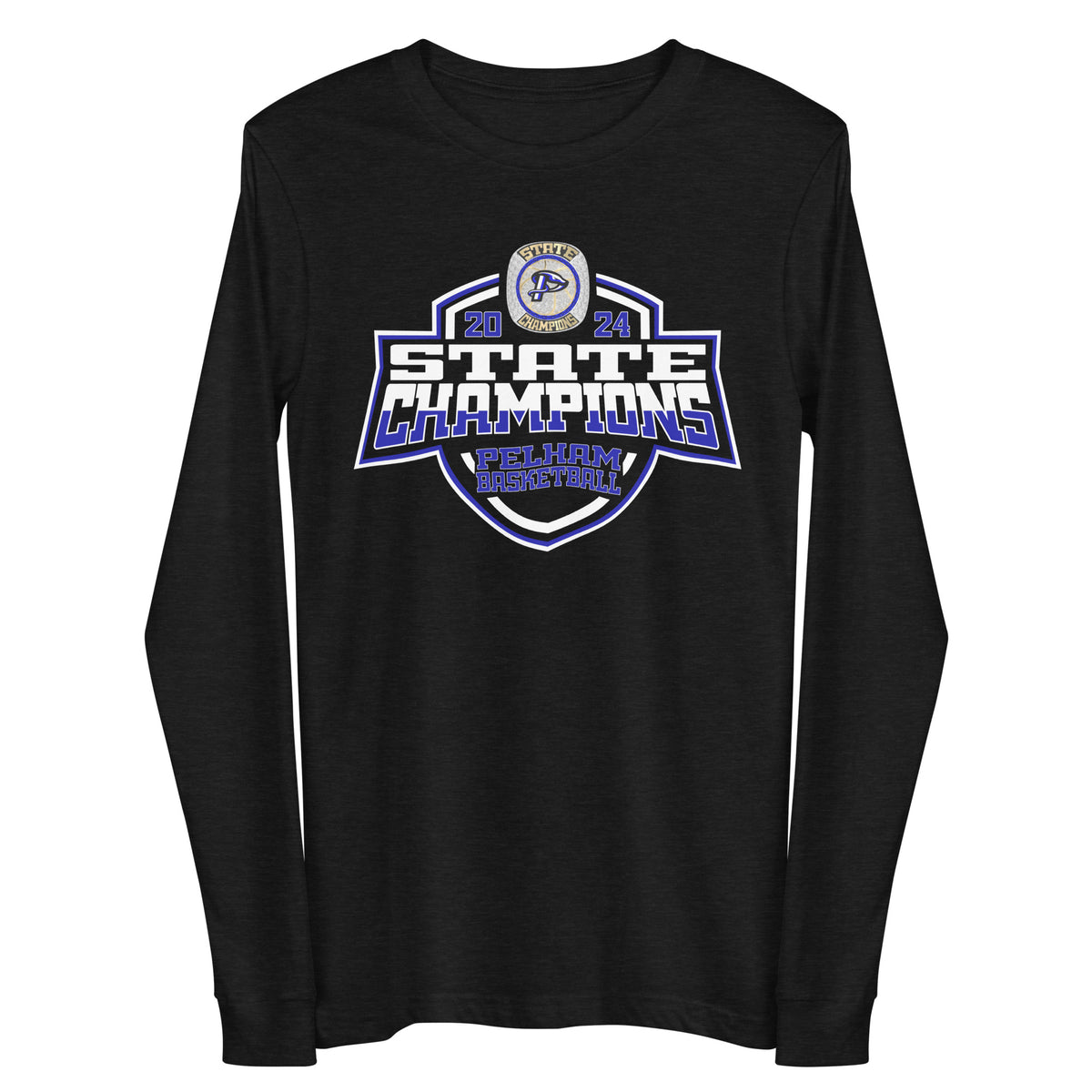 Pelham High School Basketball -Men's 2024 Unisex Long Sleeve Tee