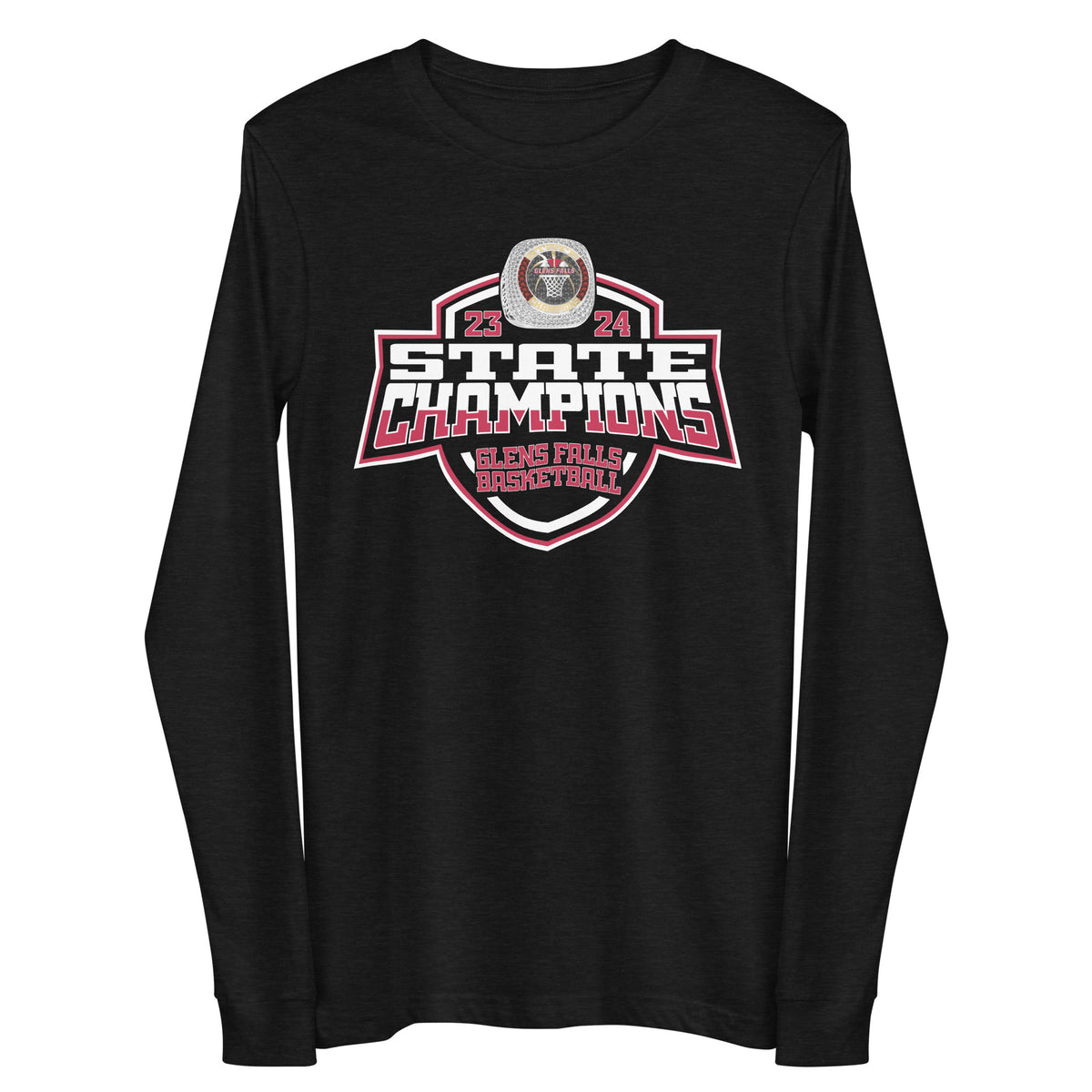 Glens Falls High School Basketball -Men's 2024 Unisex Long Sleeve Tee