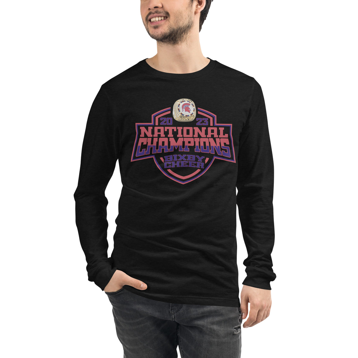 Bixby High School Cheer 2023 Unisex Long Sleeve Tee