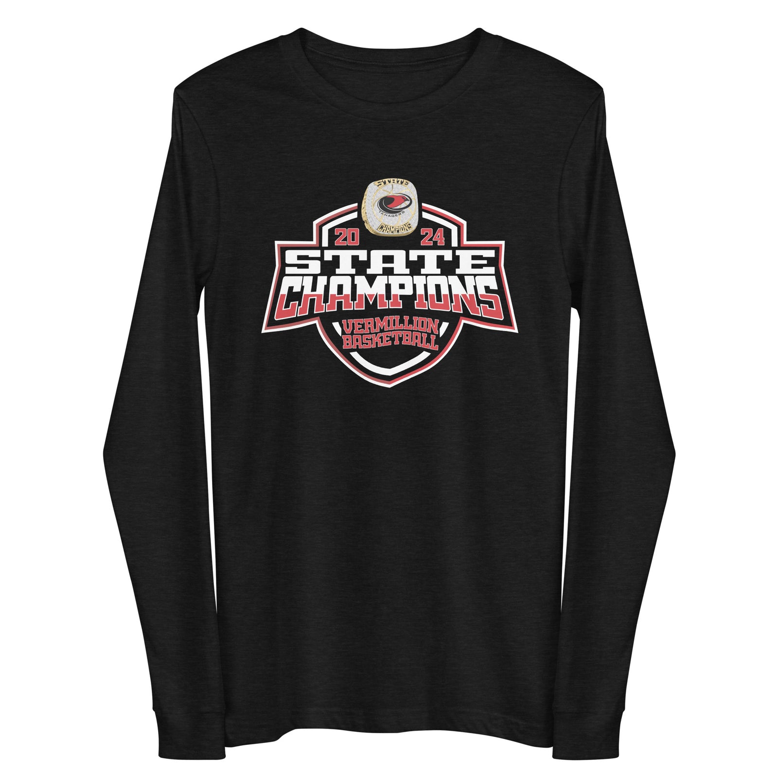 Vermillion High School Basketball -Women's 2024 Unisex Long Sleeve Tee