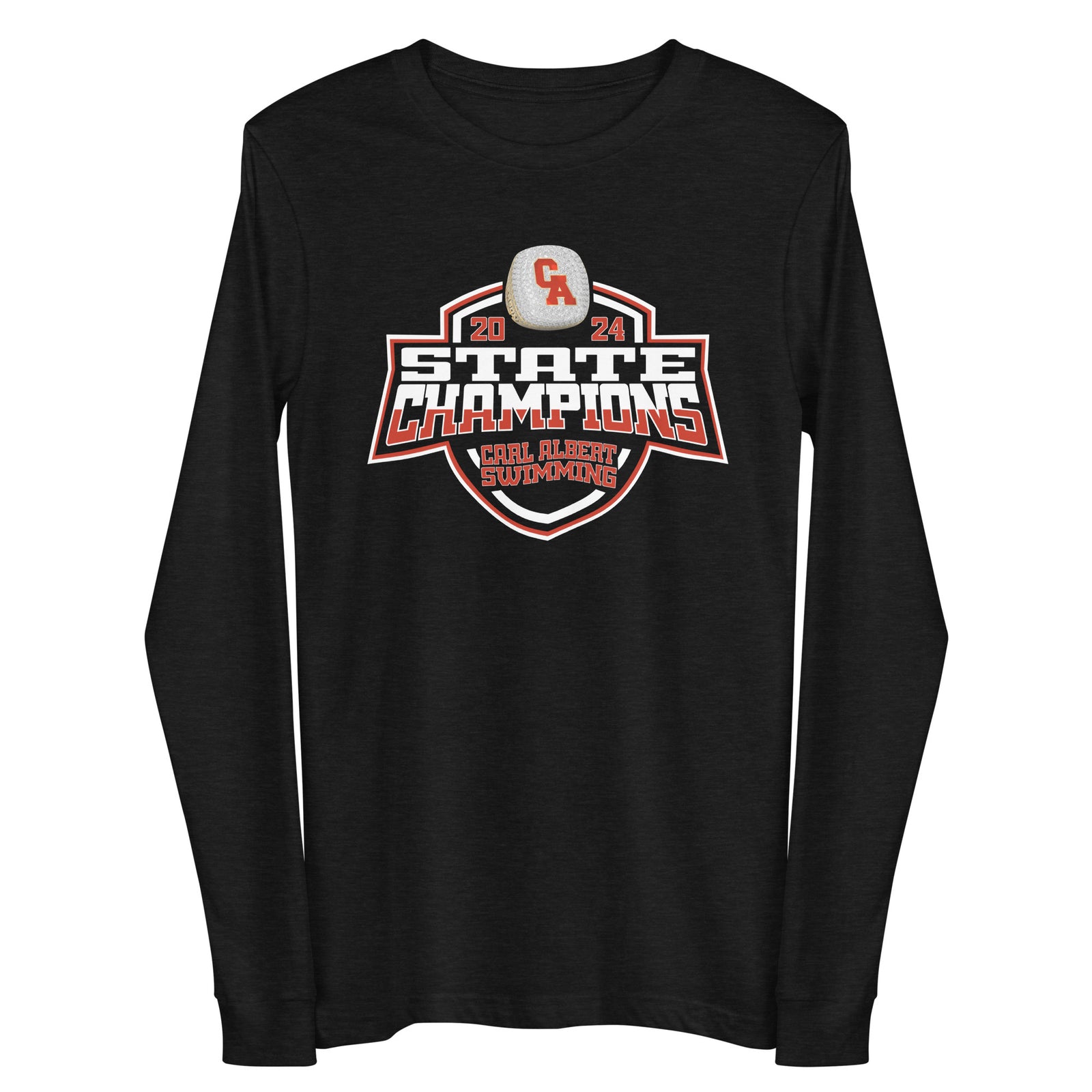 Carl Albert High School Swimming & Diving 2024 Unisex Long Sleeve Tee