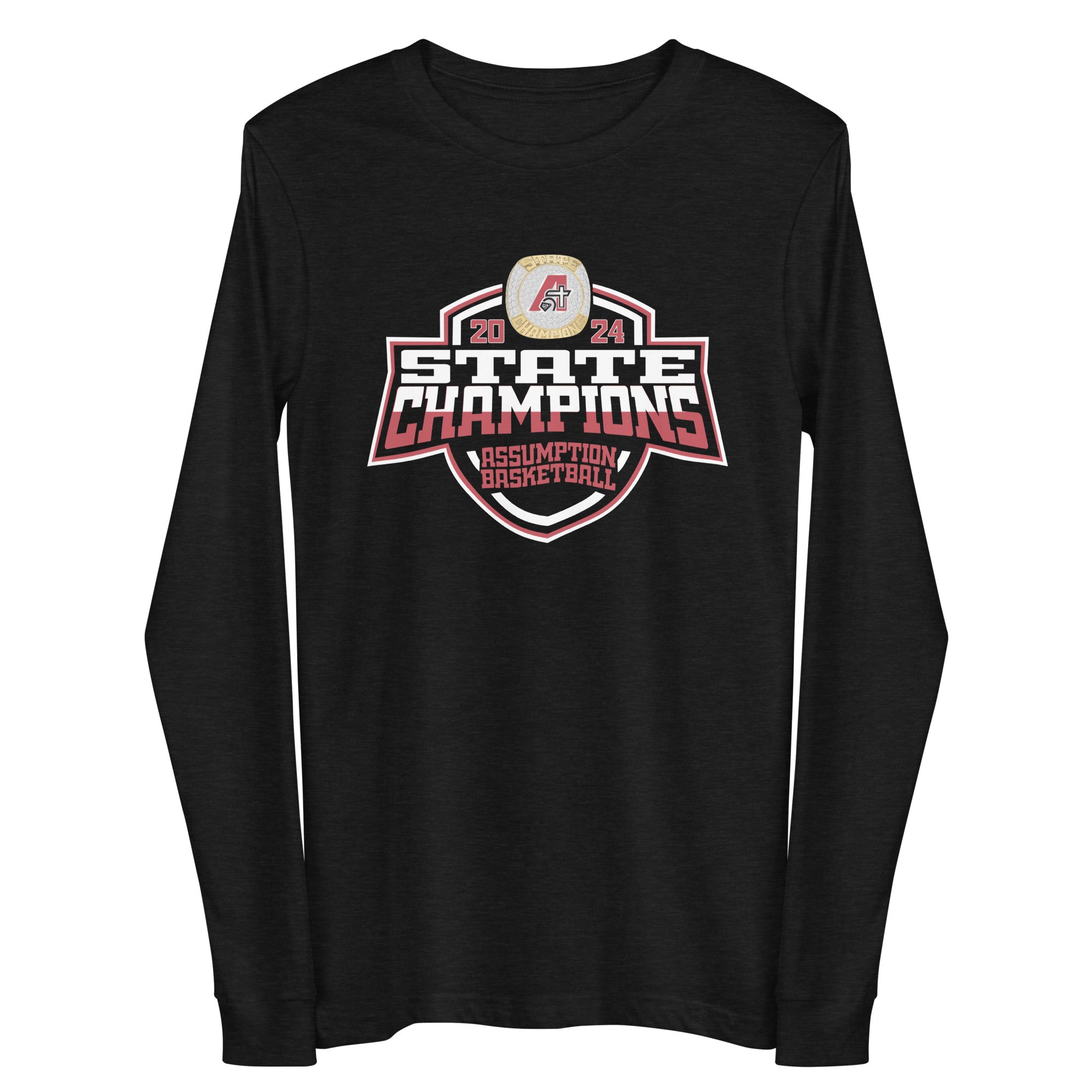 Assumption High School Basketball -Men's 2024 Unisex Long Sleeve Tee