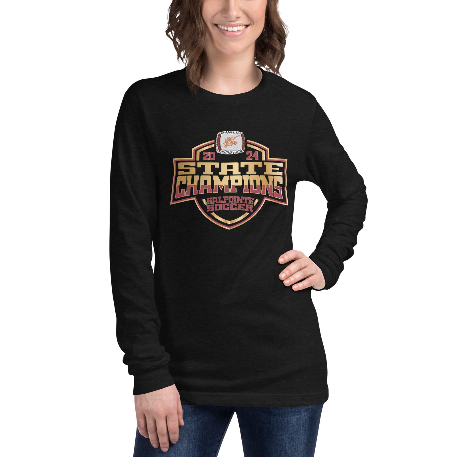 Salpointe Catholic High School Soccer -Men's 2024 Unisex Long Sleeve Tee