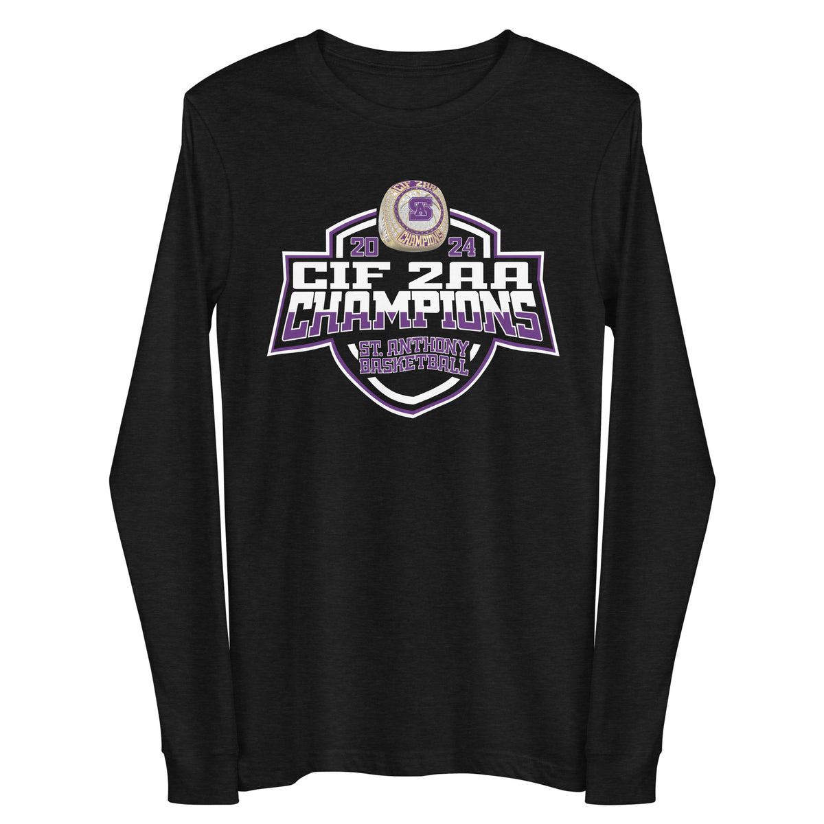 Saint Anthony High School Basketball -Men's 2024 Unisex Long Sleeve Tee