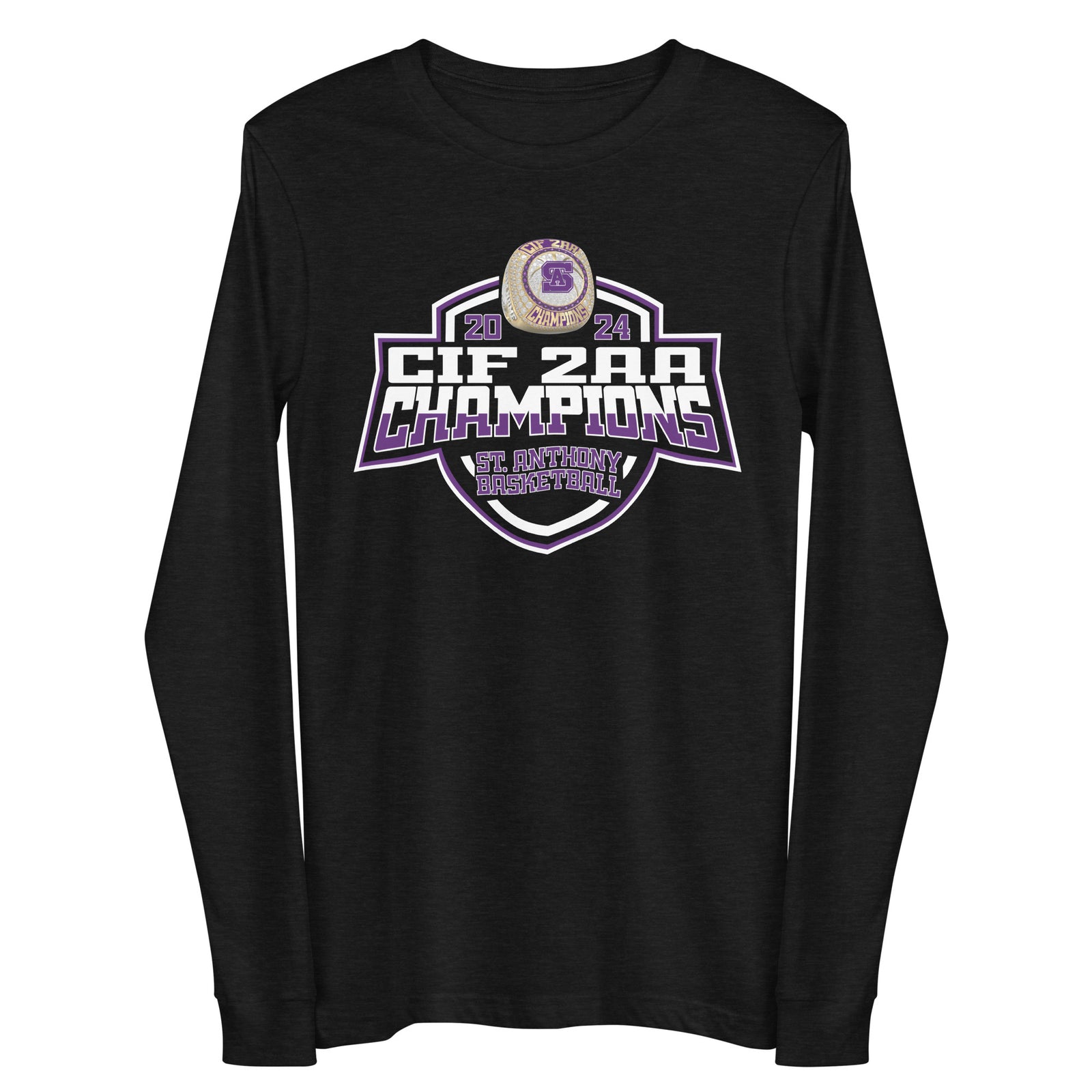 Saint Anthony High School Basketball -Men's 2024 Unisex Long Sleeve Tee