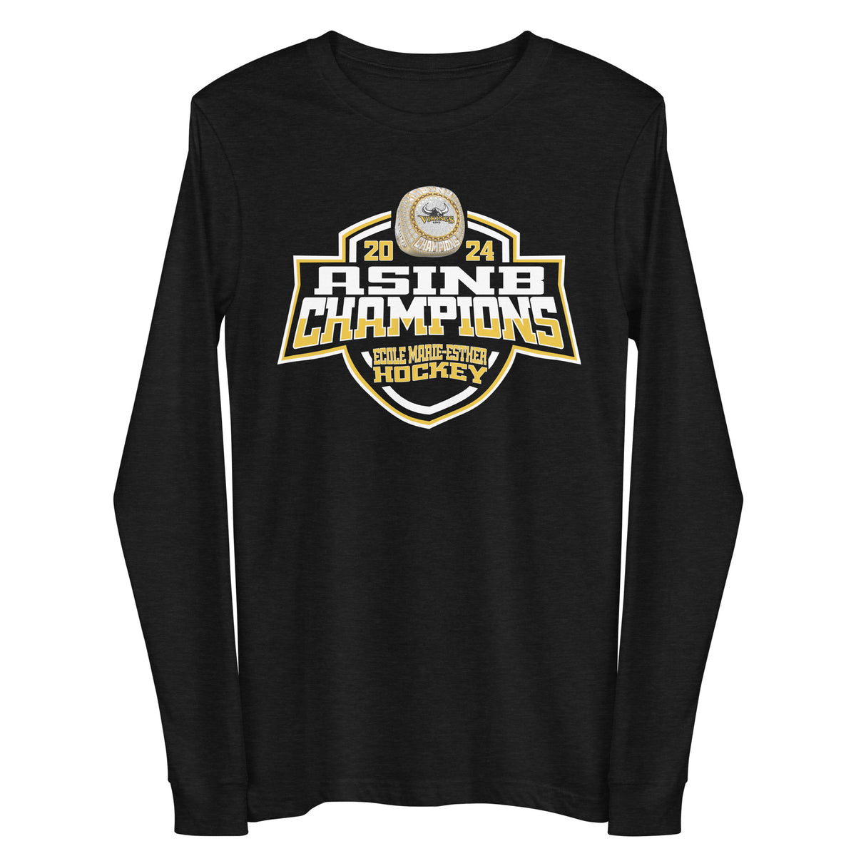 École Marie-Esther Hockey -Men's 2024 Unisex Long Sleeve Tee