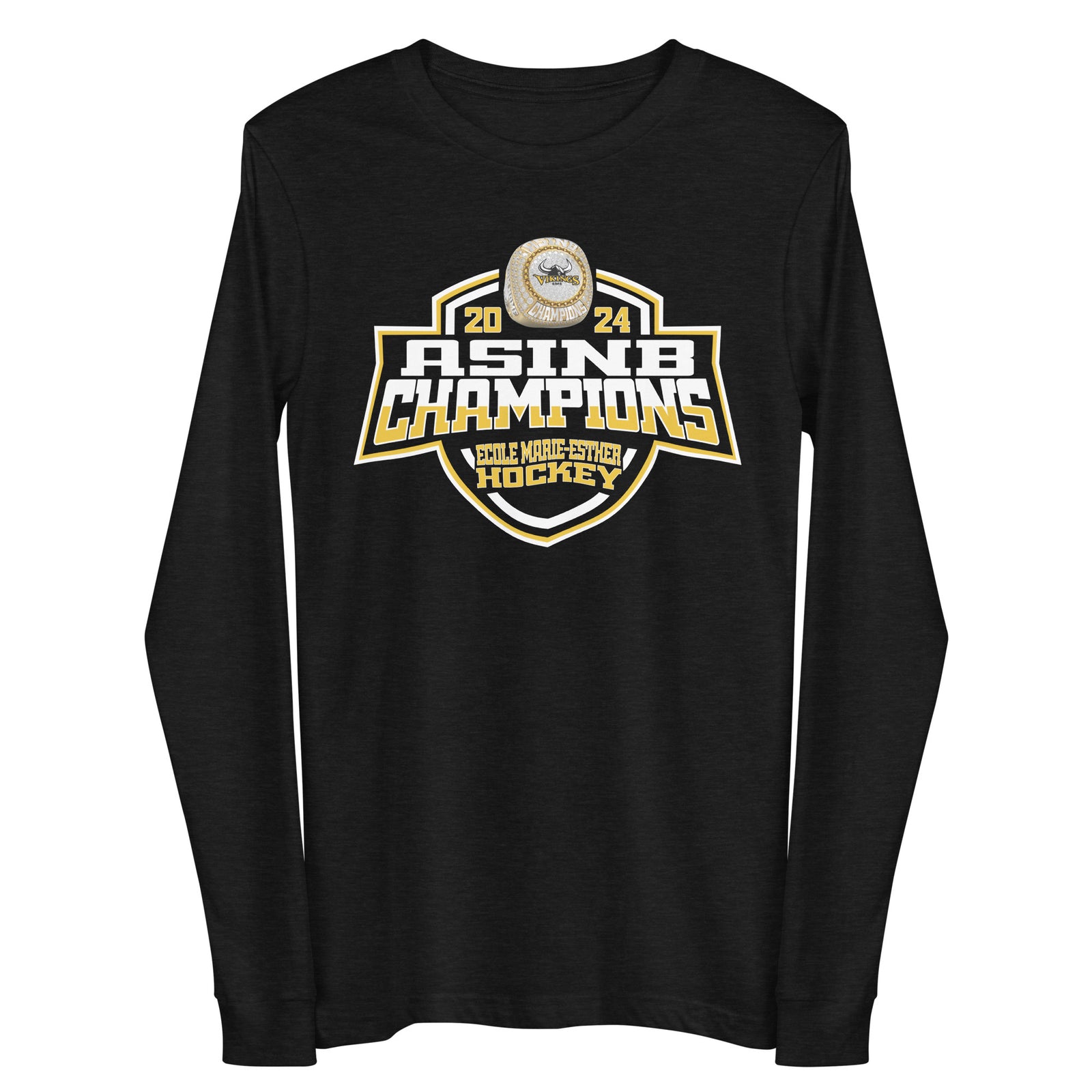 École Marie-Esther Hockey -Men's 2024 Unisex Long Sleeve Tee