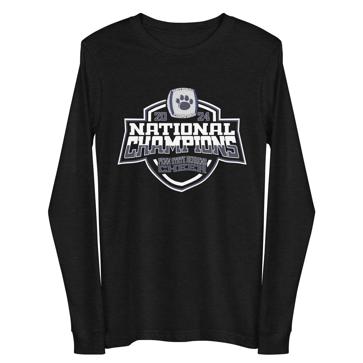 Penn State Behrend College Cheer 2024 Unisex Long Sleeve Tee