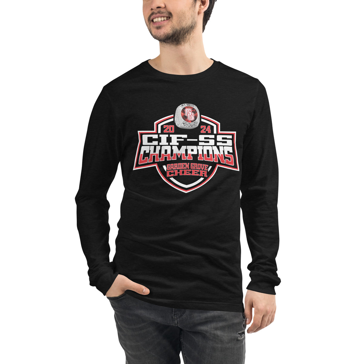 Garden Grove High School Cheer 2024 Unisex Long Sleeve Tee