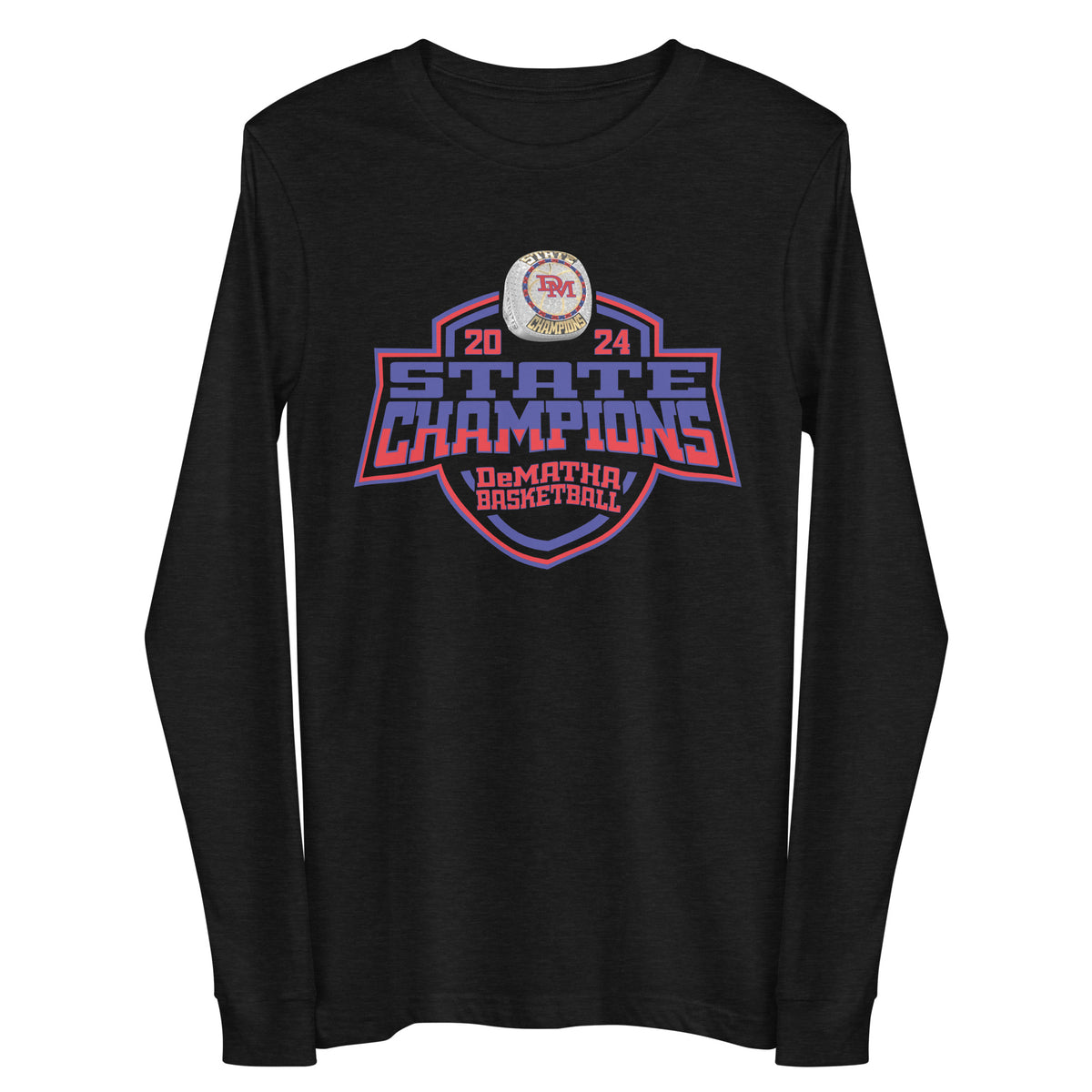 DeMatha Catholic High School Basketball -Men's 2024 Unisex Long Sleeve Tee