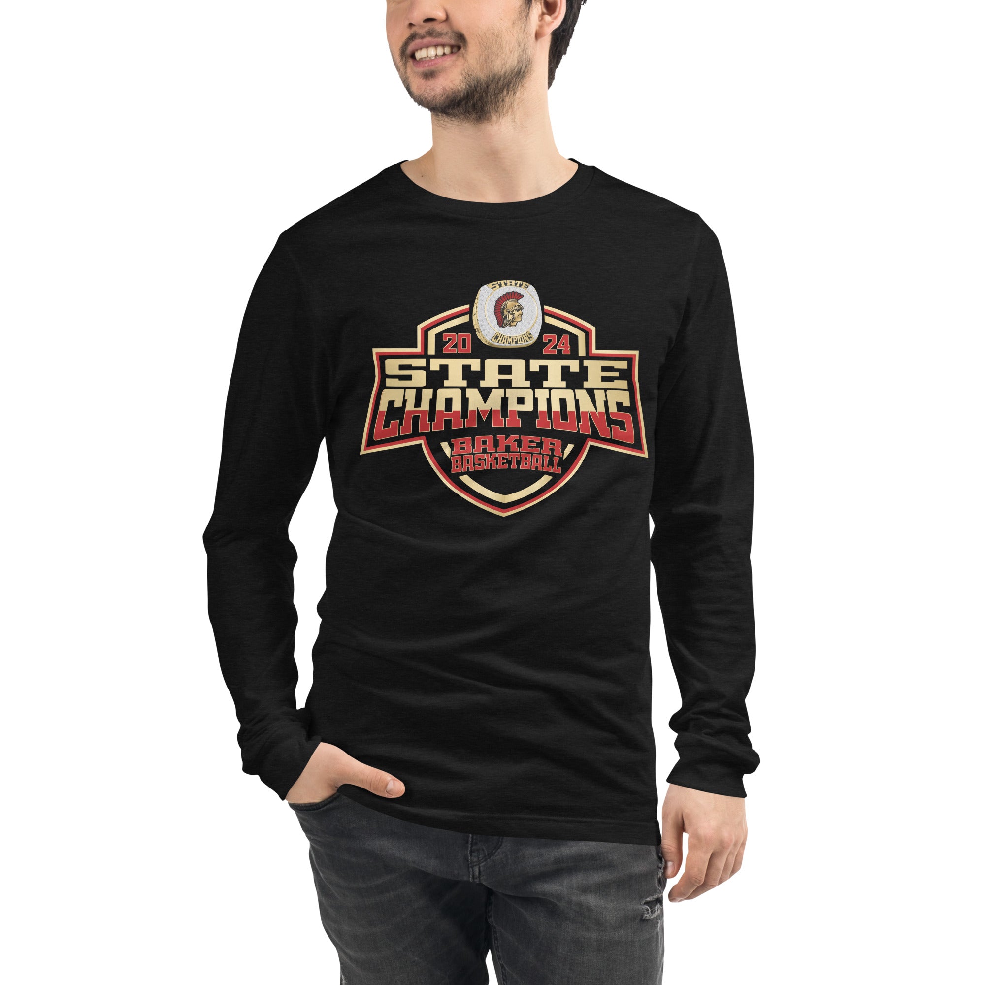 Baker High School Basketball -Women's 2024 Unisex Long Sleeve Tee