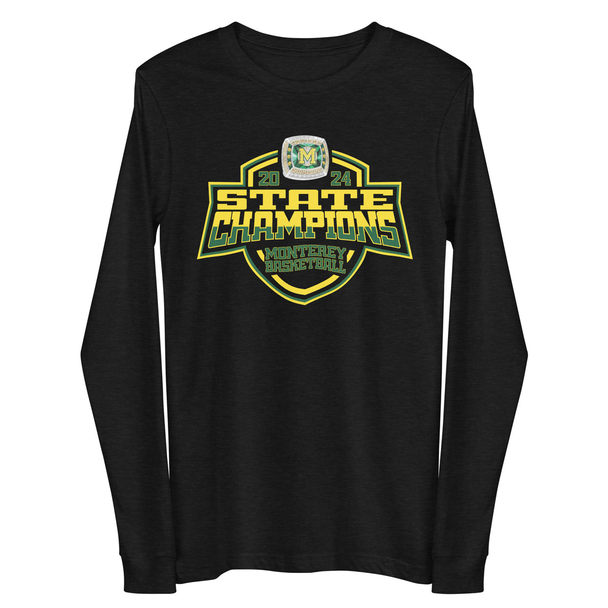 Monterey High School Basketball -Men's 2024 Unisex Long Sleeve Tee