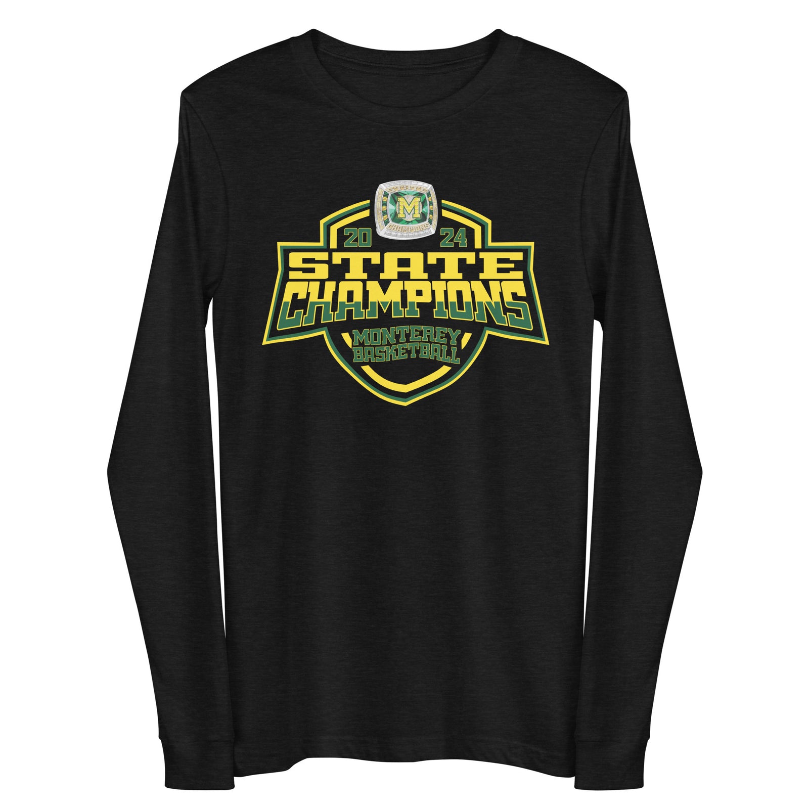 Monterey High School Basketball -Men's 2024 Unisex Long Sleeve Tee