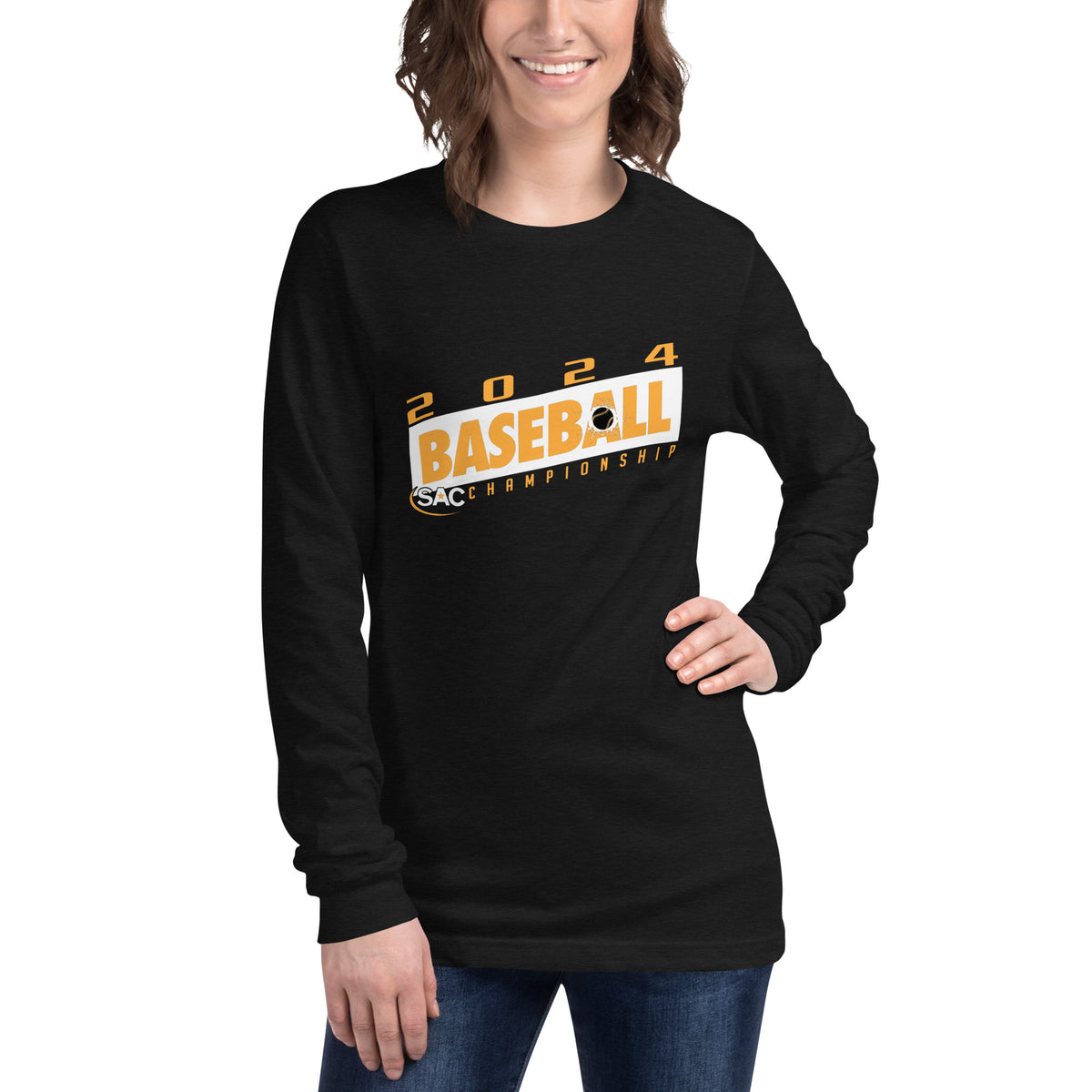 SAC Baseball Championship 2024 Unisex Long Sleeve Tee