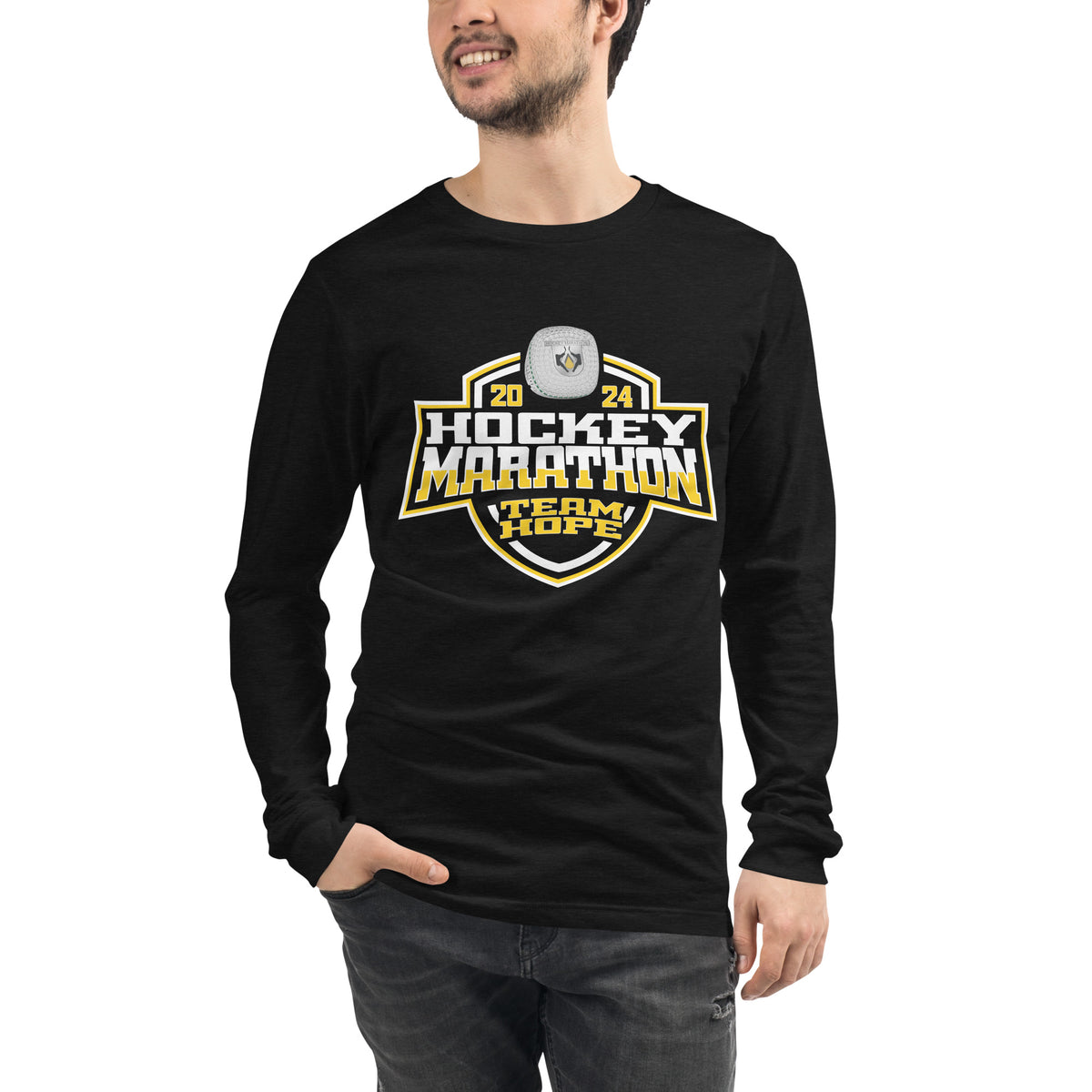 Oilympics Charity Hockey Marathon Hockey -Men's 2024 Unisex Long Sleeve Tee