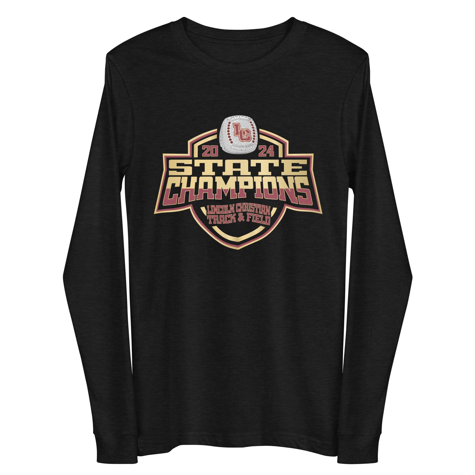 Lincoln Christian High School Track & Field -Women's 2024 Unisex Long Sleeve Tee
