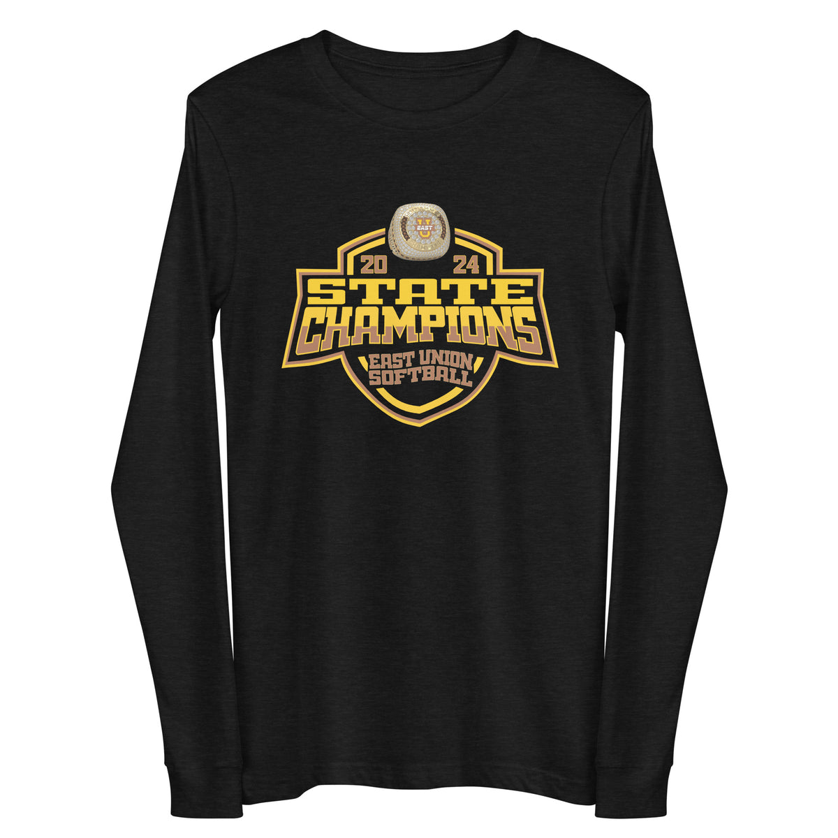 East Union Attendance Center (High School) Softball - Women's 2024 Unisex Long Sleeve Tee