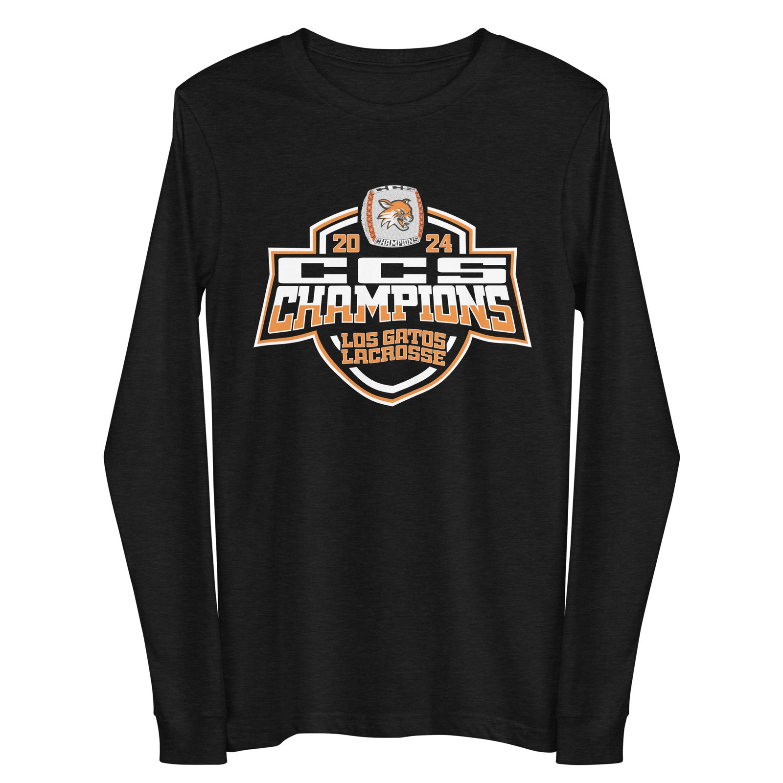 Los Gatos High School Lacrosse -Men's 2024 Unisex Long Sleeve Tee