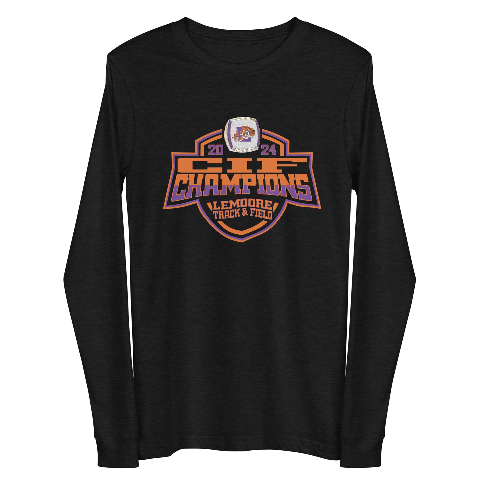 Lemoore Union High School Track & Field -Coed 2024 Unisex Long Sleeve Tee