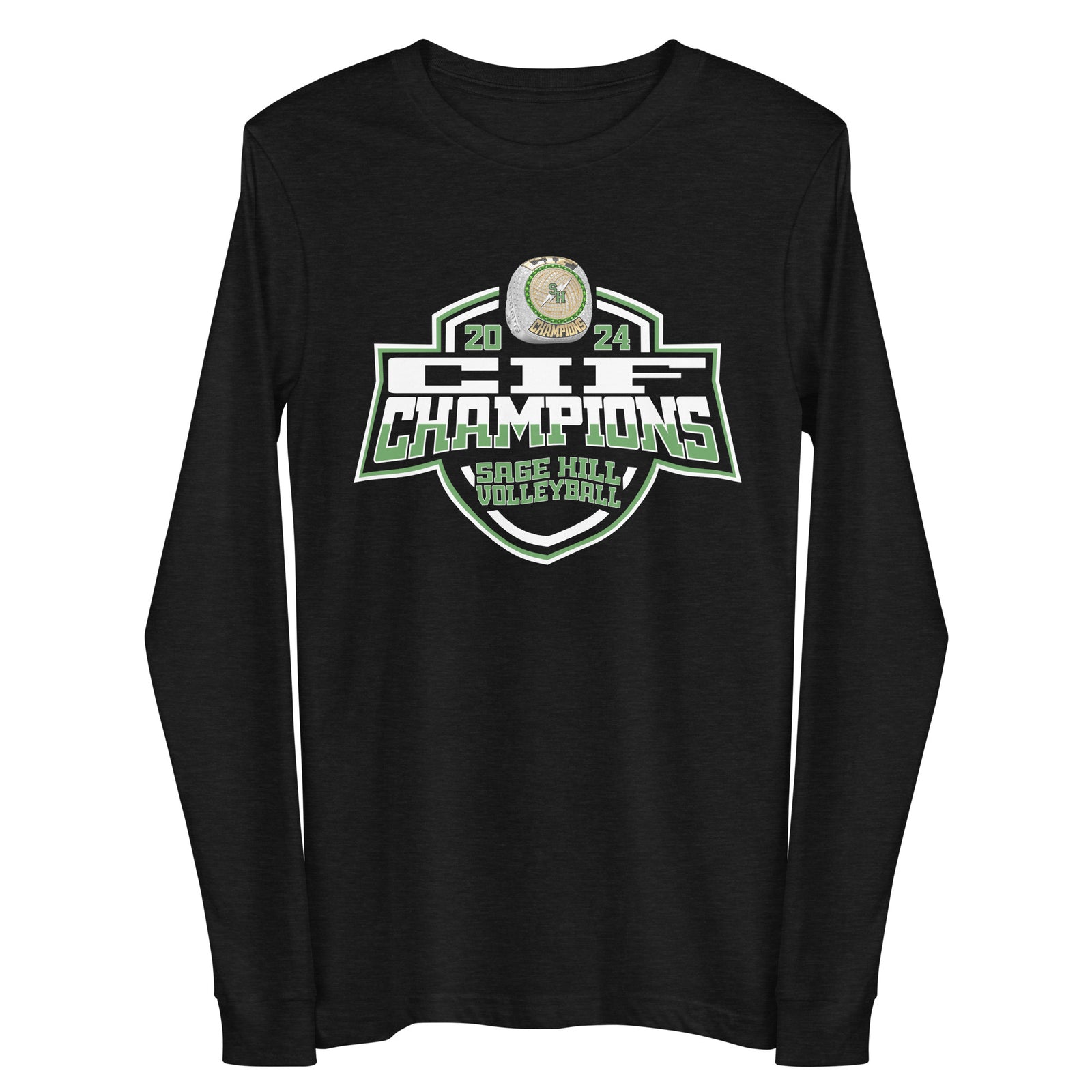 Sage Hill High School Volleyball -Men's 2024 Unisex Long Sleeve Tee