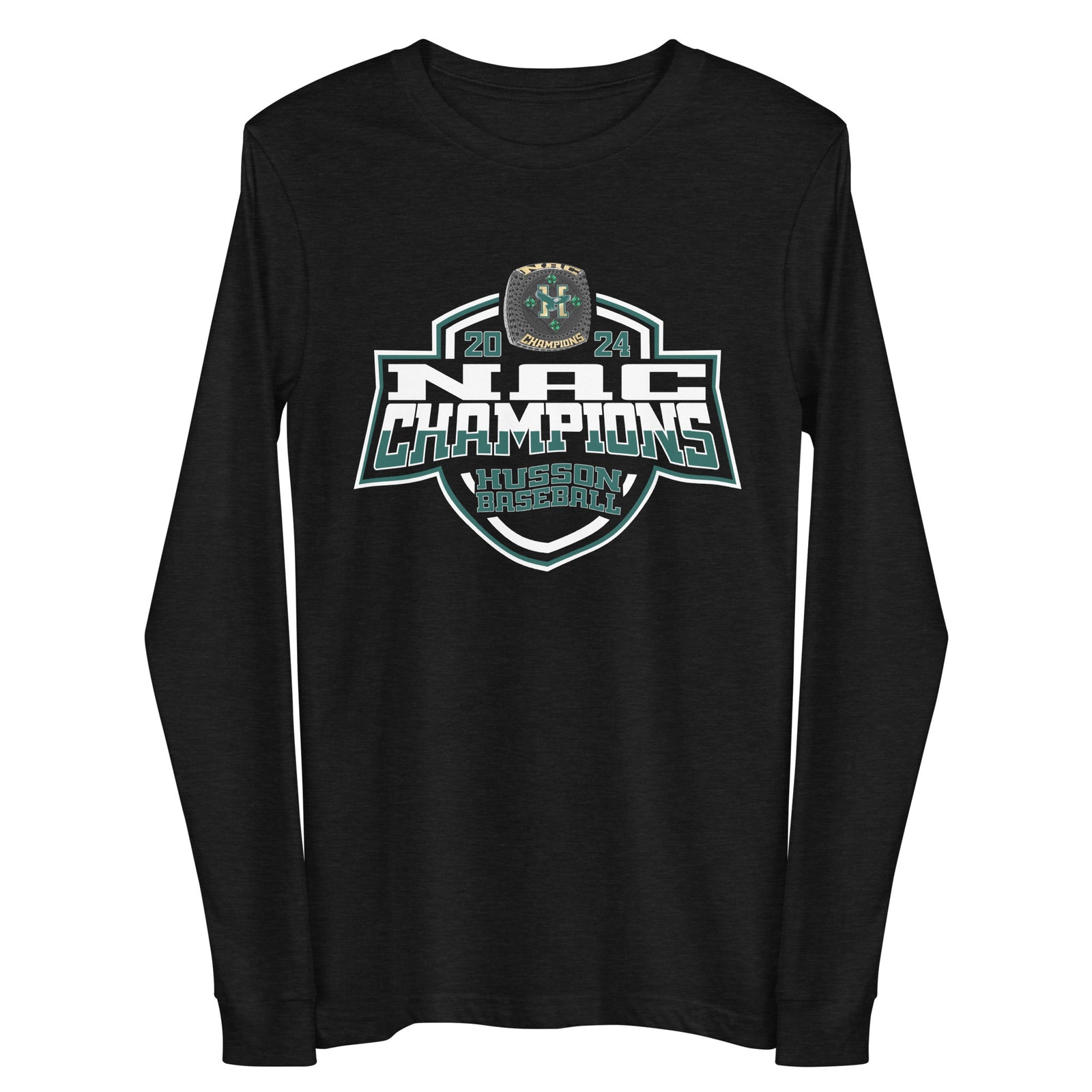 Husson University Baseball 2024 Unisex Long Sleeve Tee