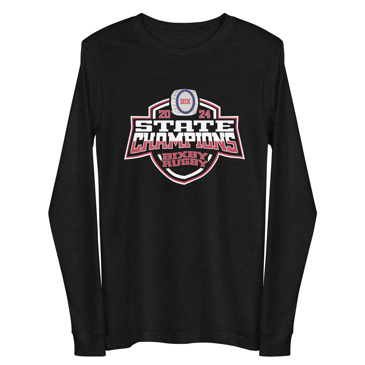 Bixby High School Rugby 2024 Unisex Long Sleeve Tee