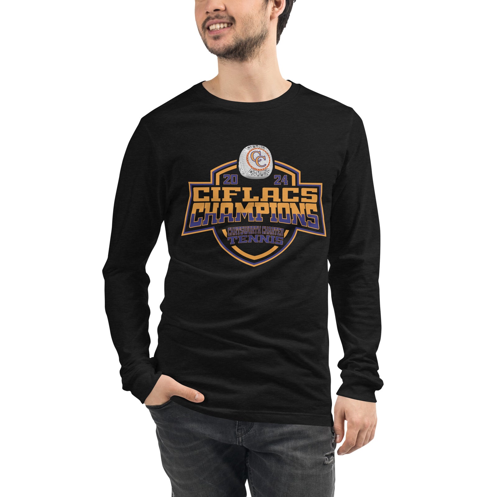Chatsworth Charter High School Tennis -Men's 2024 Unisex Long Sleeve Tee