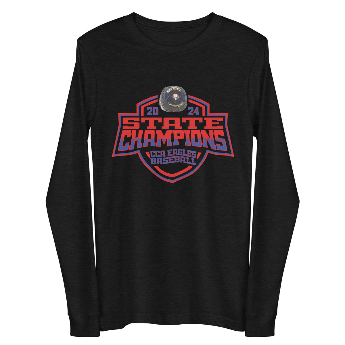 Cornerstone Christian Academy Baseball 2024 Unisex Long Sleeve Tee