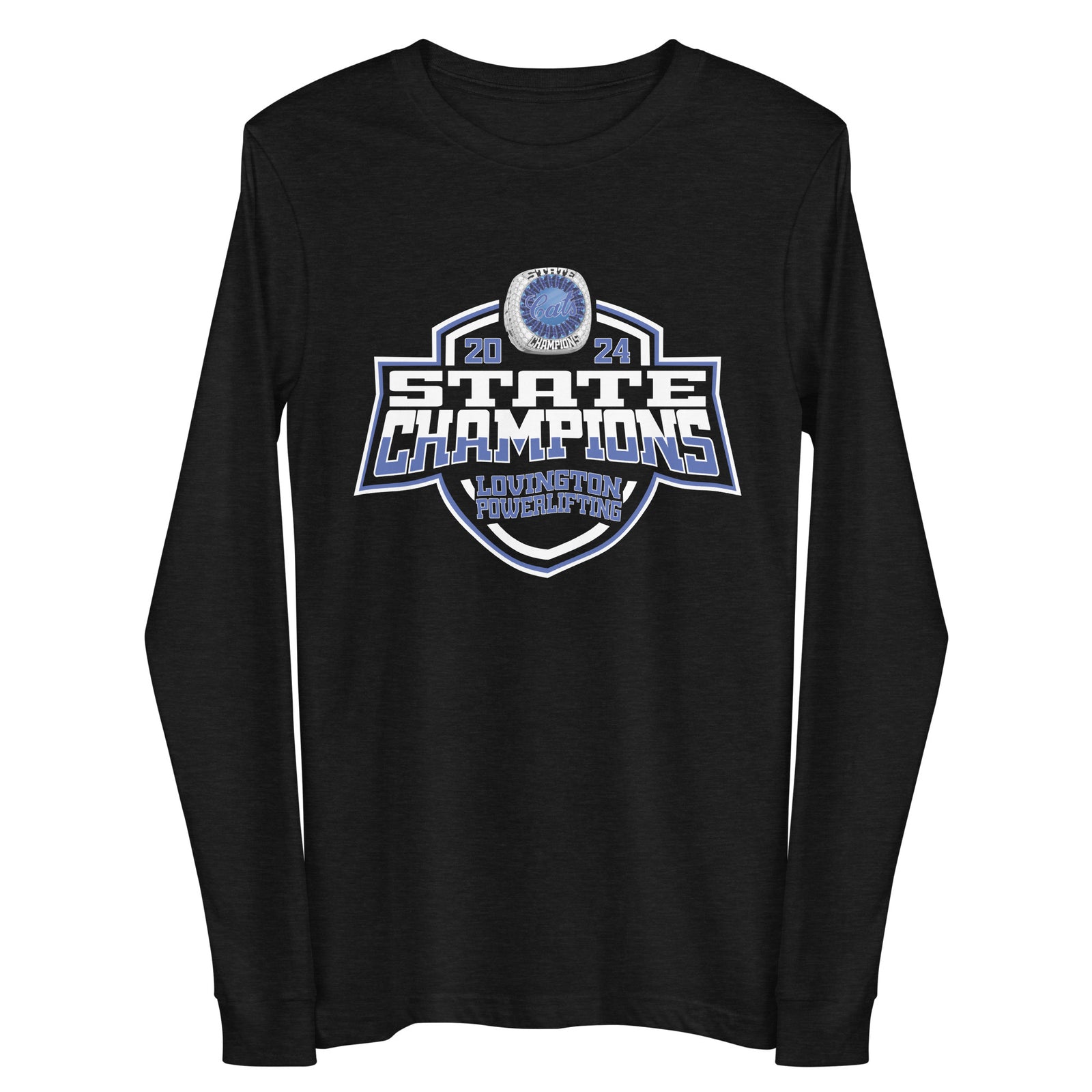 Lovington High School Powerlifting 2024 Unisex Long Sleeve Tee