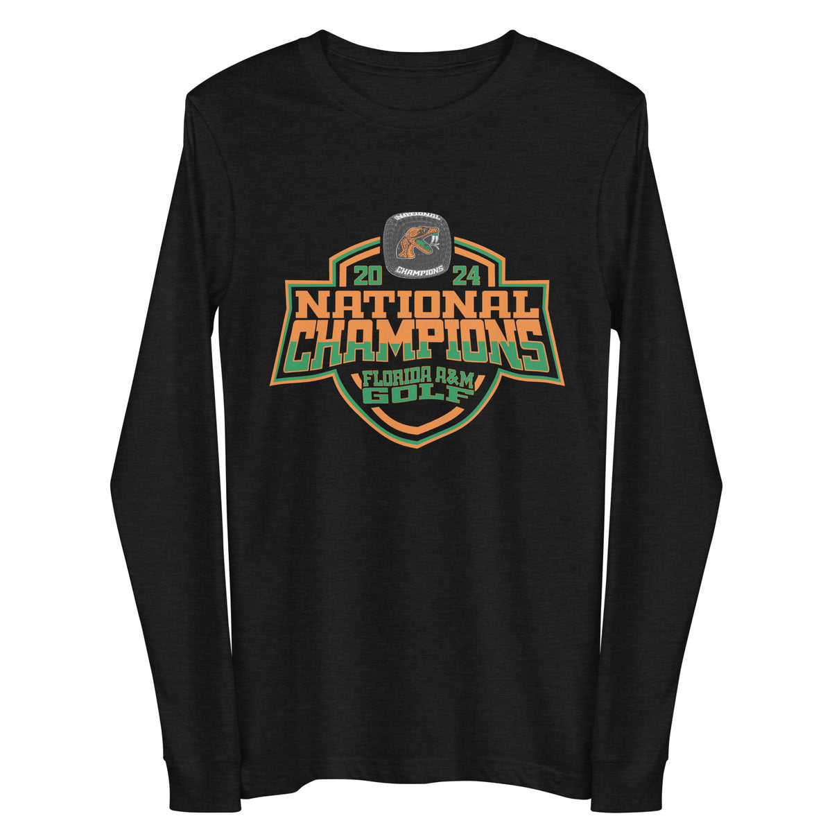 Florida A&amp;M University Golf -Men's 2024 Unisex Long Sleeve Tee