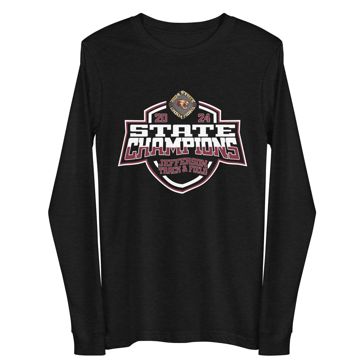 Jefferson High School Track &amp; Field -Women's 2024 Unisex Long Sleeve Tee