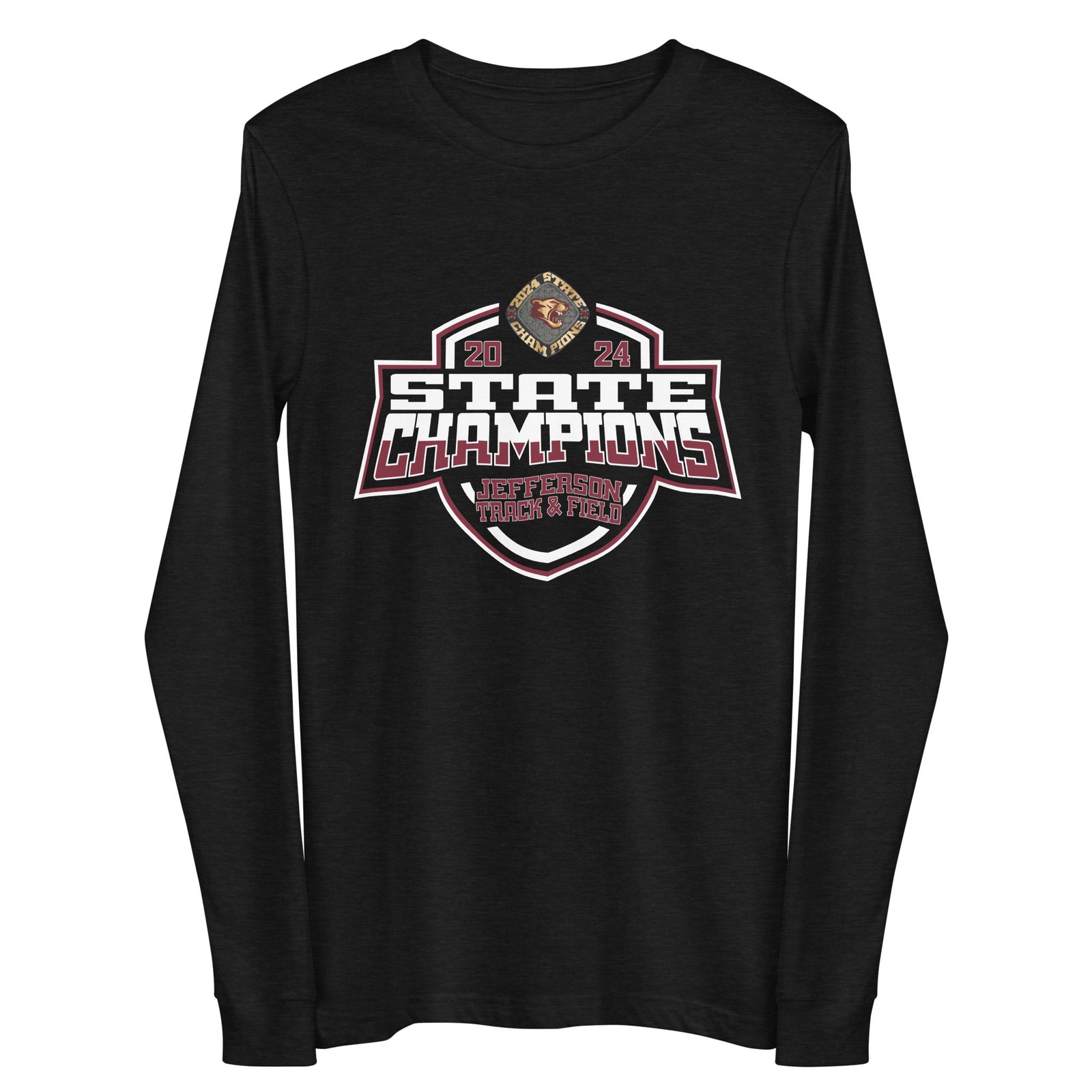 Jefferson High School Track & Field -Women's 2024 Unisex Long Sleeve Tee