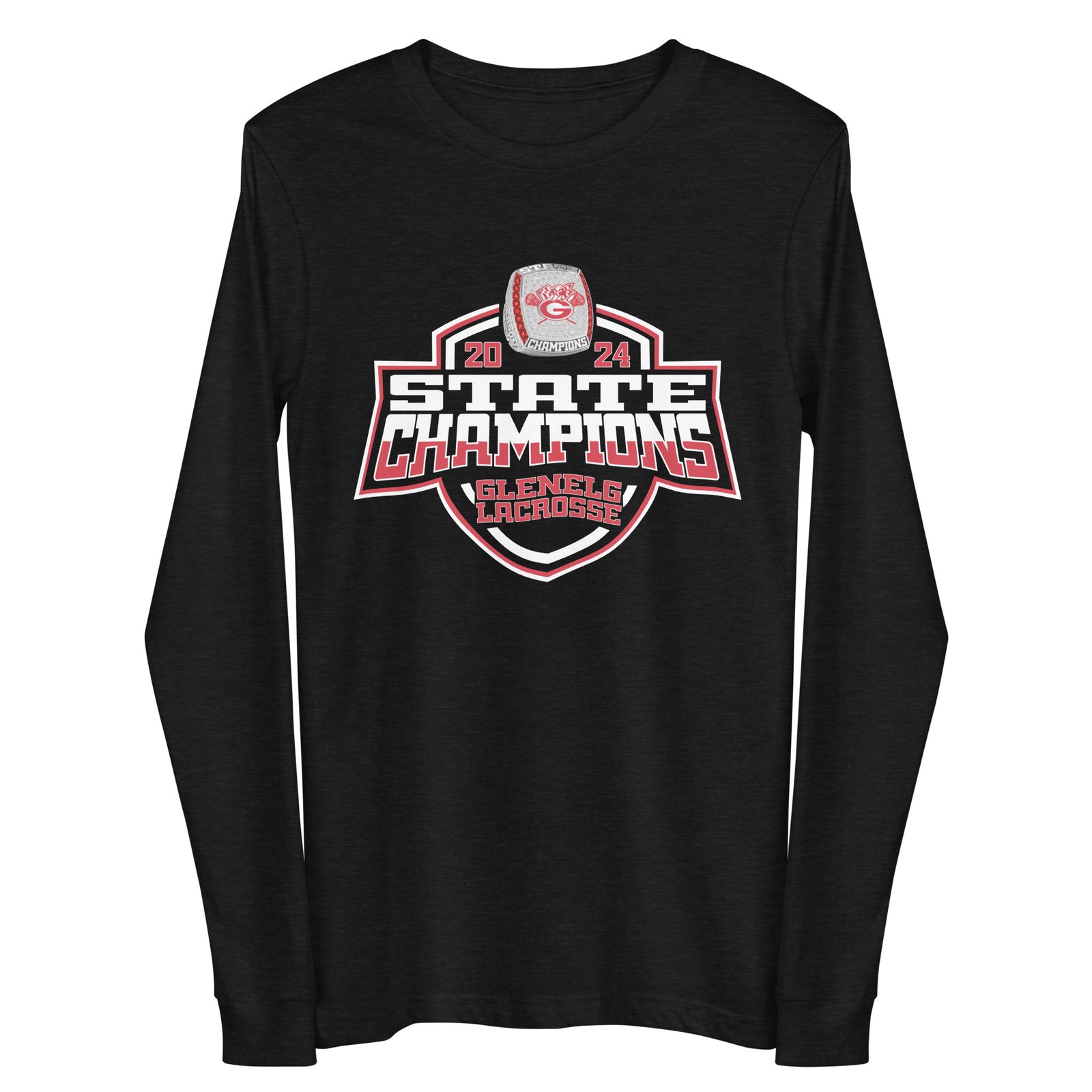 Glenelg High School Lacrosse -Men's 2024 Unisex Long Sleeve Tee