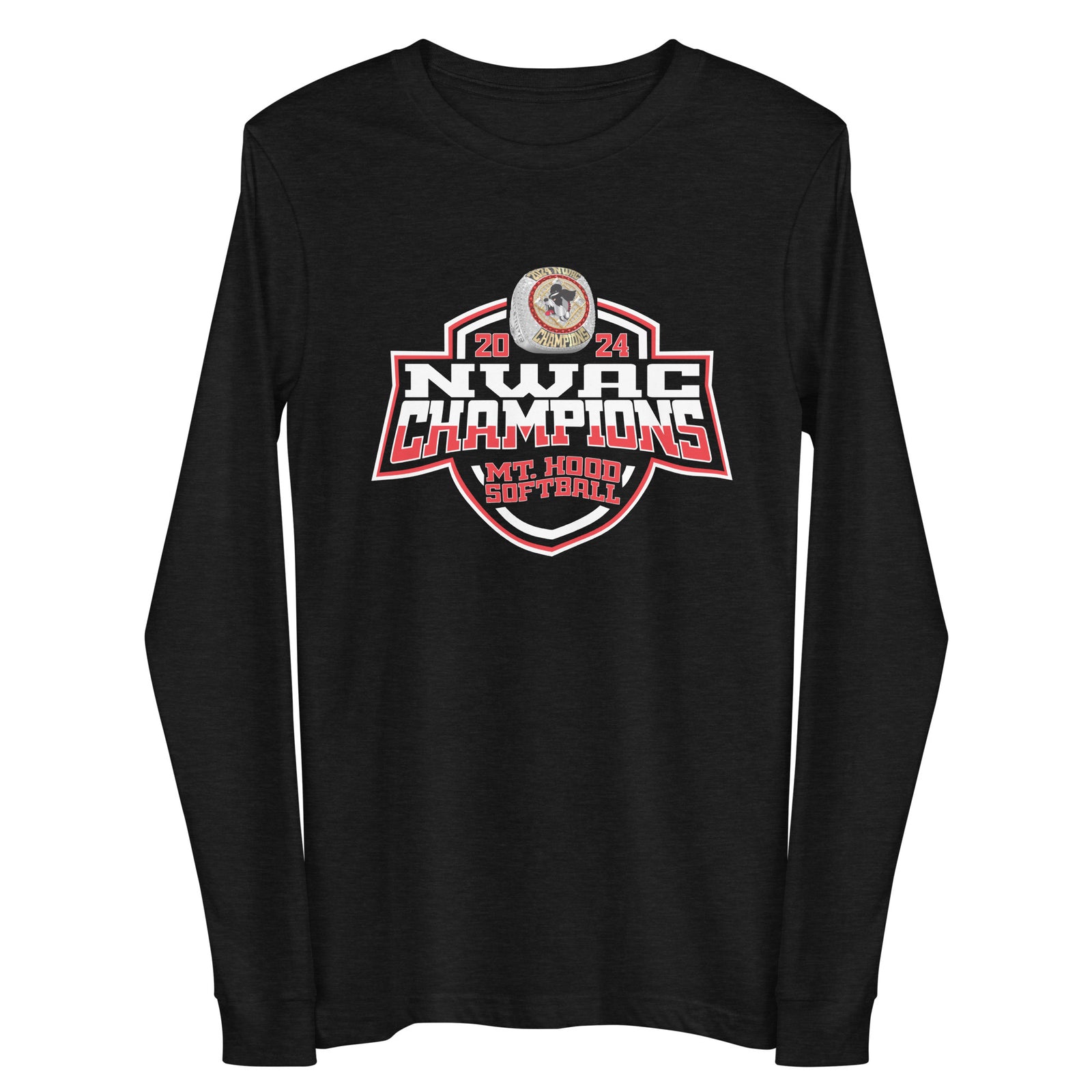 Mount Hood Community College Softball - Women's 2024 Unisex Long Sleeve Tee