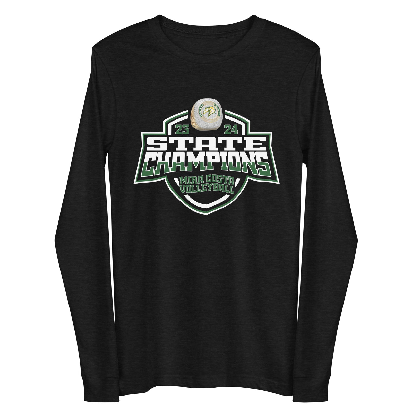 Mira Costa High School Volleyball -Women's 2024 Unisex Long Sleeve Tee