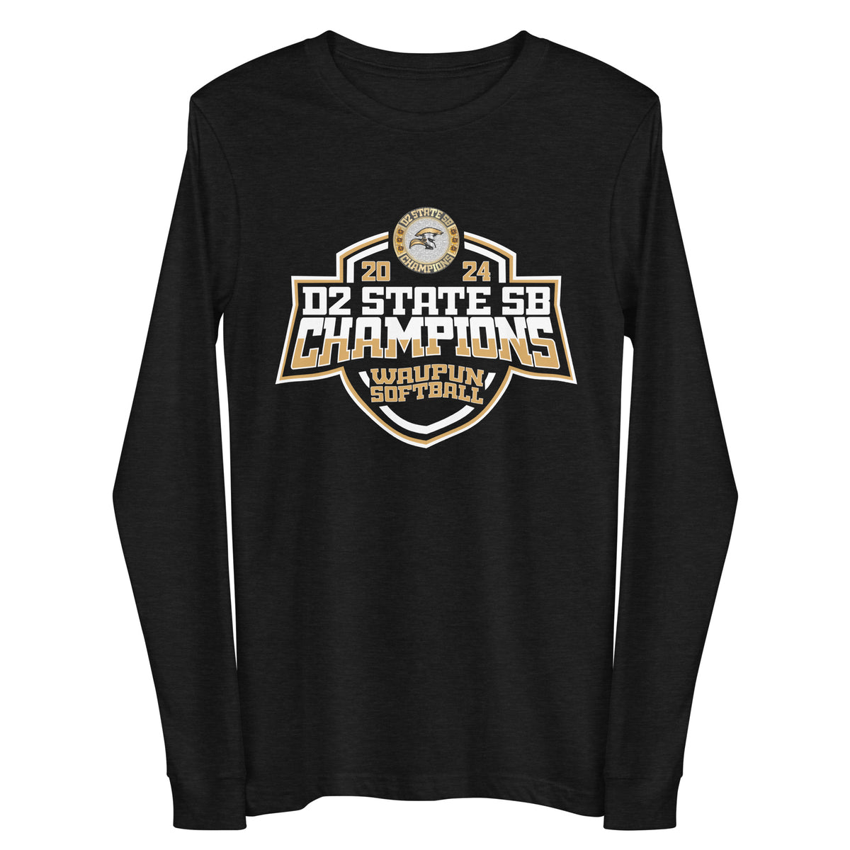 Waupun Senior High School Softball - Women's 2024 Unisex Long Sleeve Tee