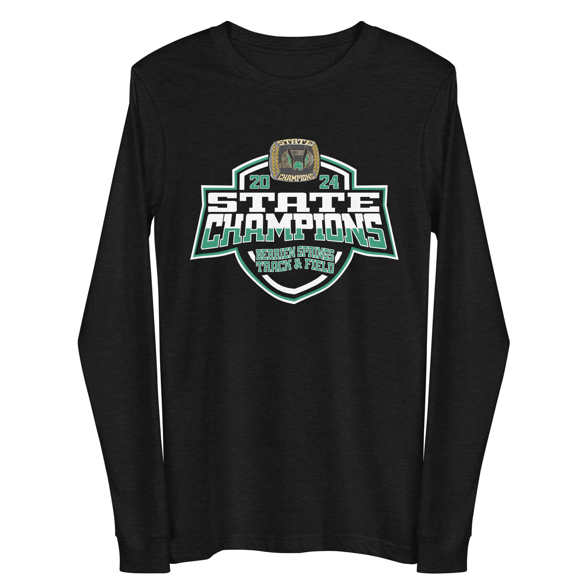 Berrien Springs High School Track &amp; Field -Men's 2024 Unisex Long Sleeve Tee