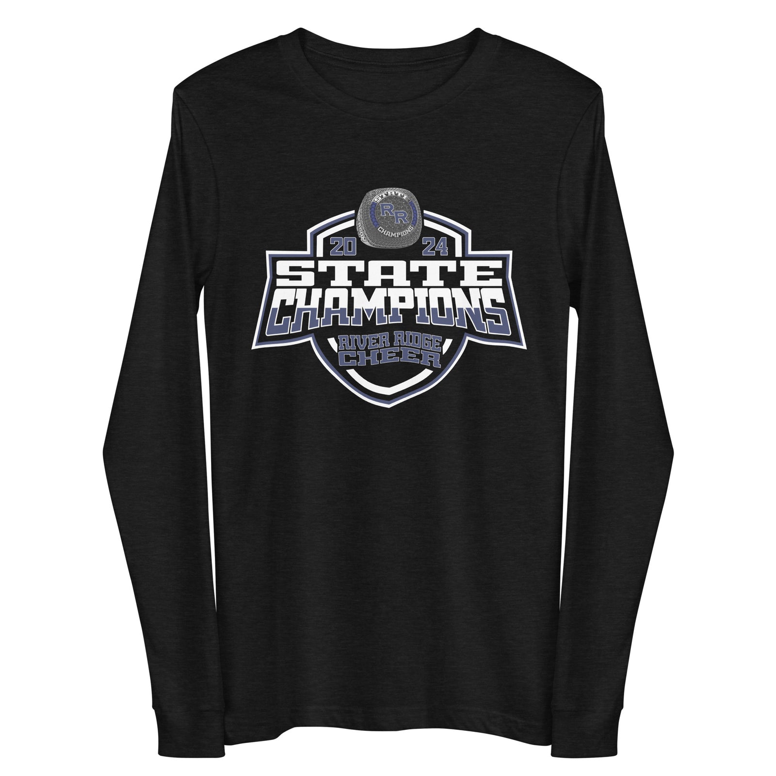 River Ridge High School Cheer 2024 Unisex Long Sleeve Tee