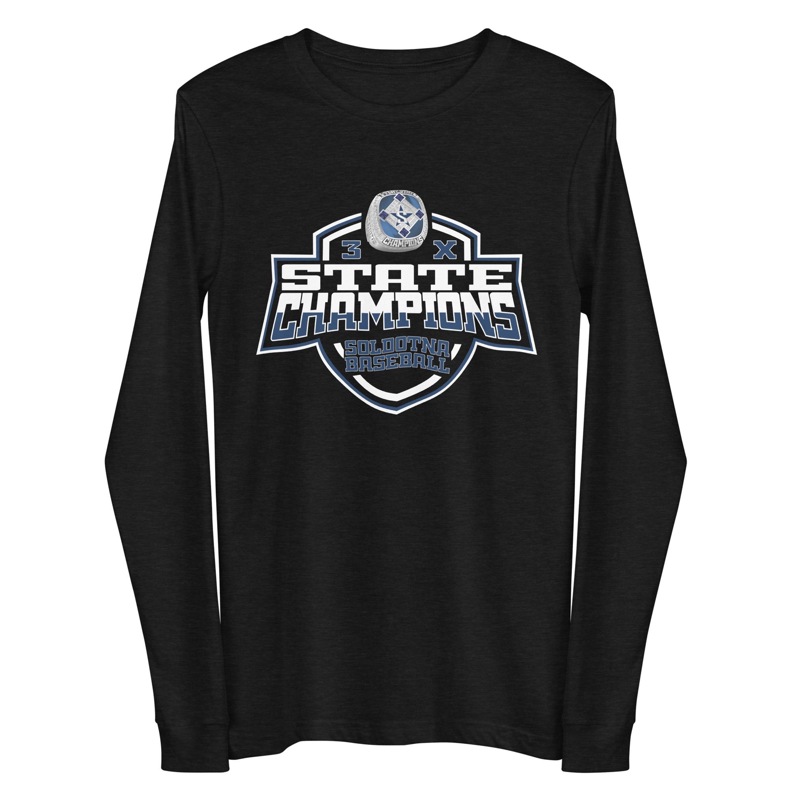 Soldotna High School Baseball 2024 Unisex Long Sleeve Tee
