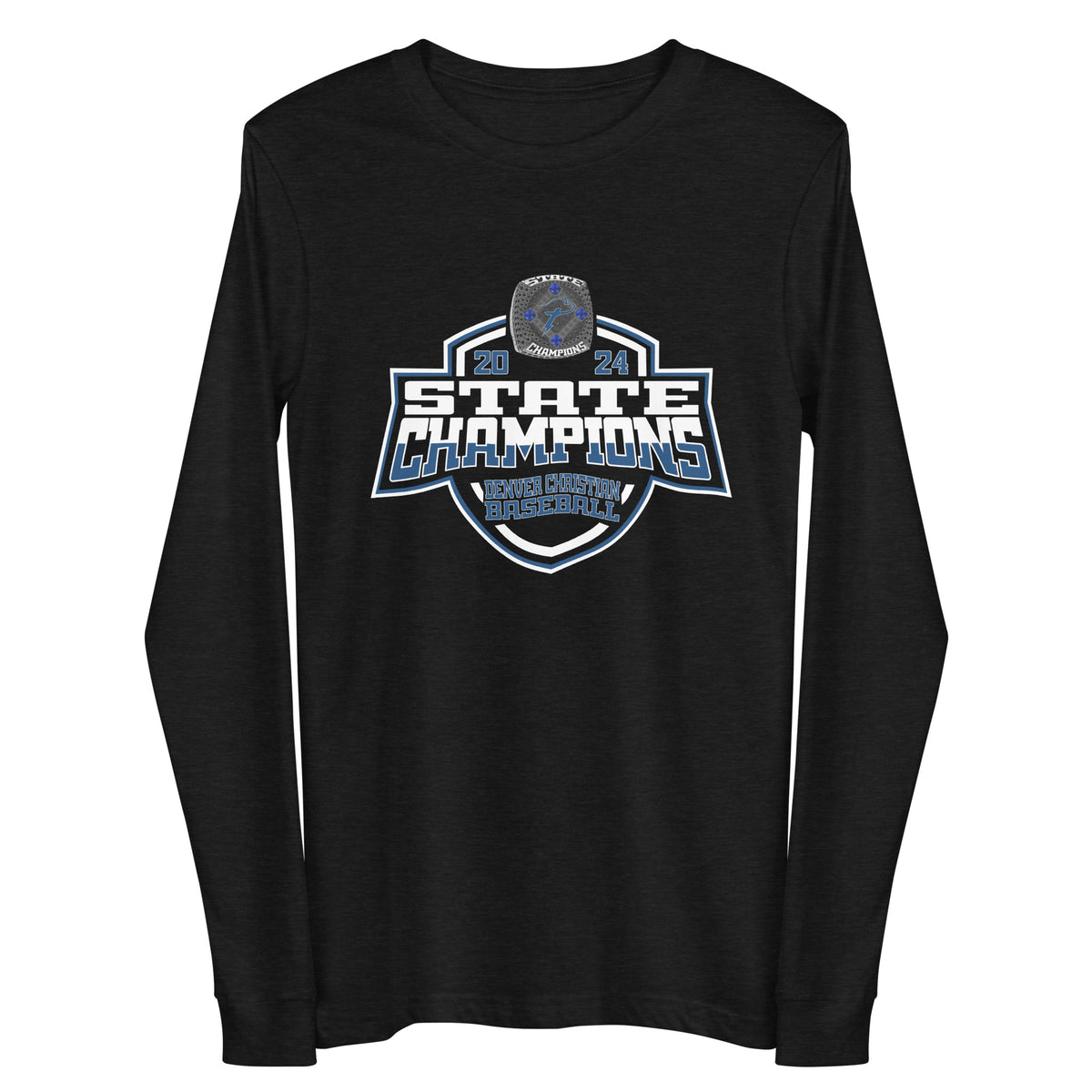 Denver Christian High School Baseball 2024 Unisex Long Sleeve Tee