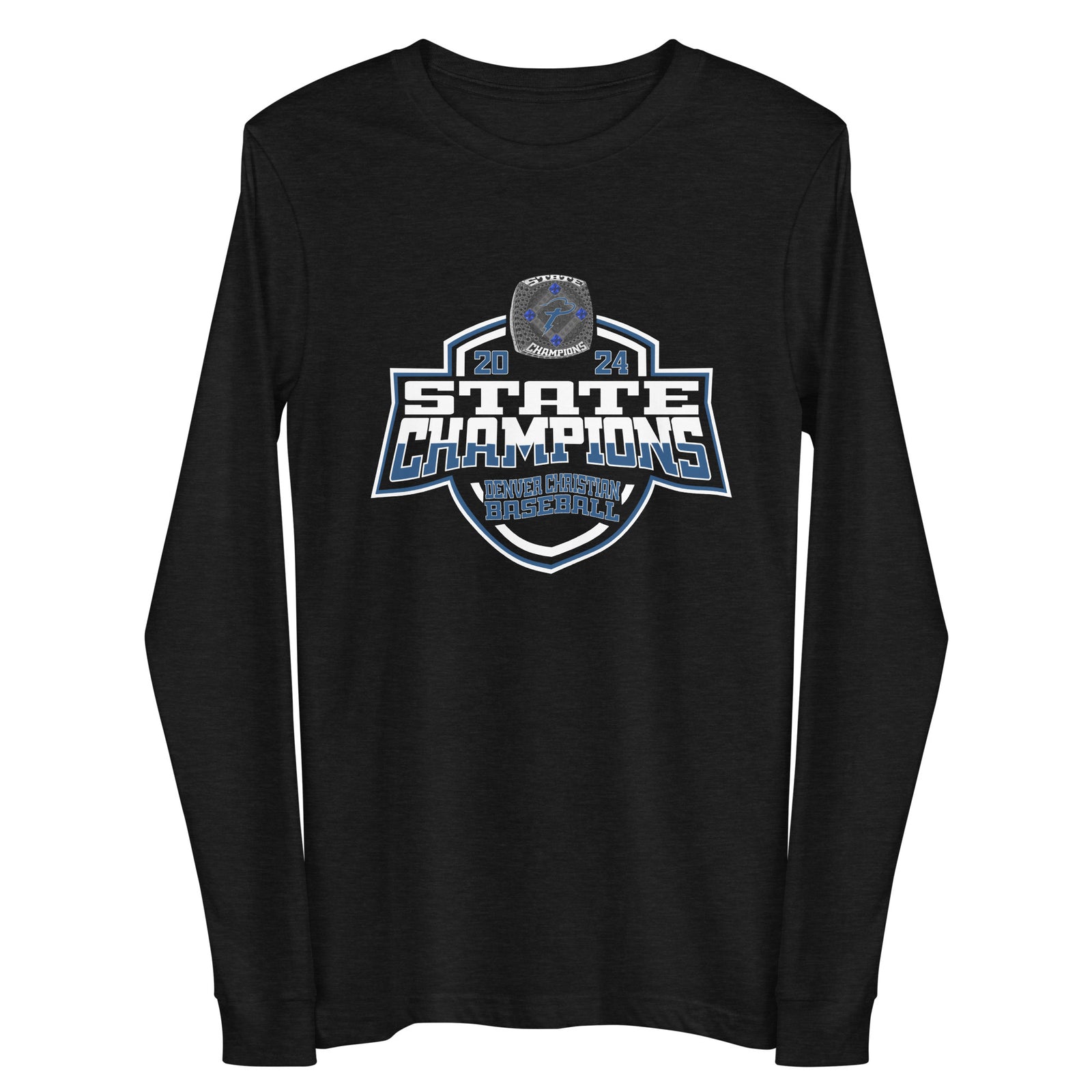 Denver Christian High School Baseball 2024 Unisex Long Sleeve Tee