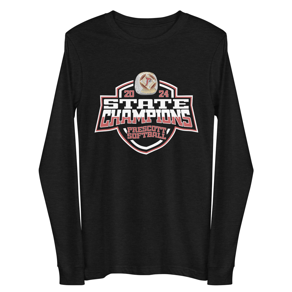 Prescott High School Softball - Women's 2024 Unisex Long Sleeve Tee