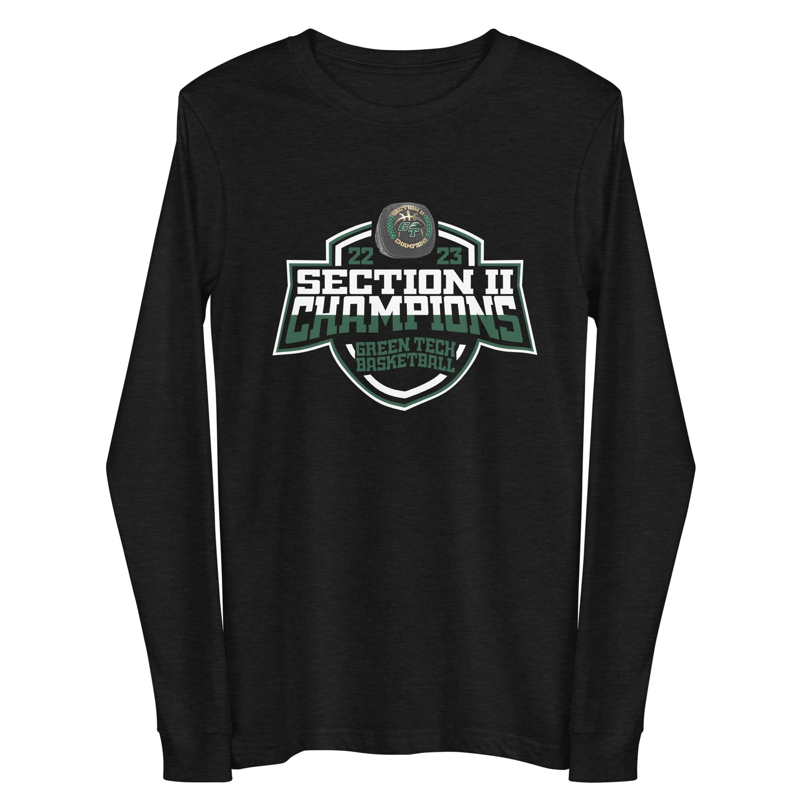 Green Tech High Charter School Basketball -Men's 2023 Unisex Long Sleeve Tee