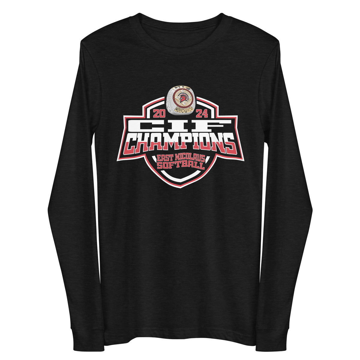 East Nicolaus High School Softball - Women's 2024 Unisex Long Sleeve Tee